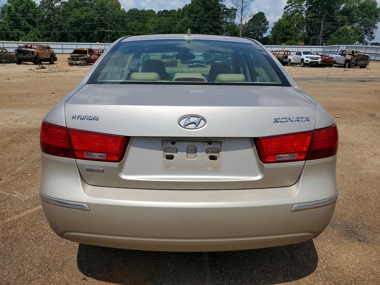 2009 Hyundai Sonata Limited Tan vin: 5NPEU46C99H563857