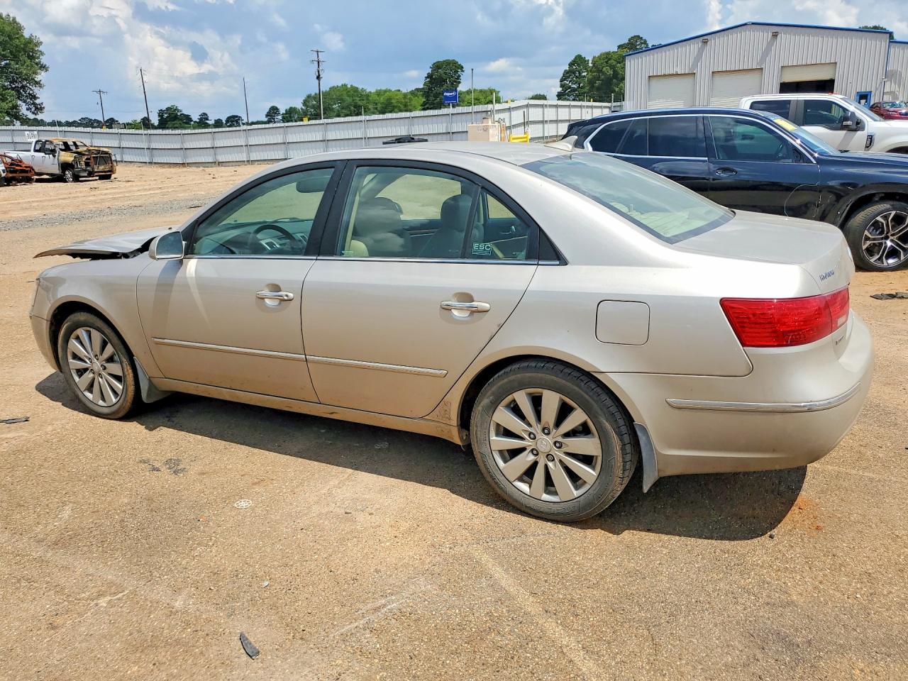 2009 Hyundai Sonata Limited Tan vin: 5NPEU46C99H563857