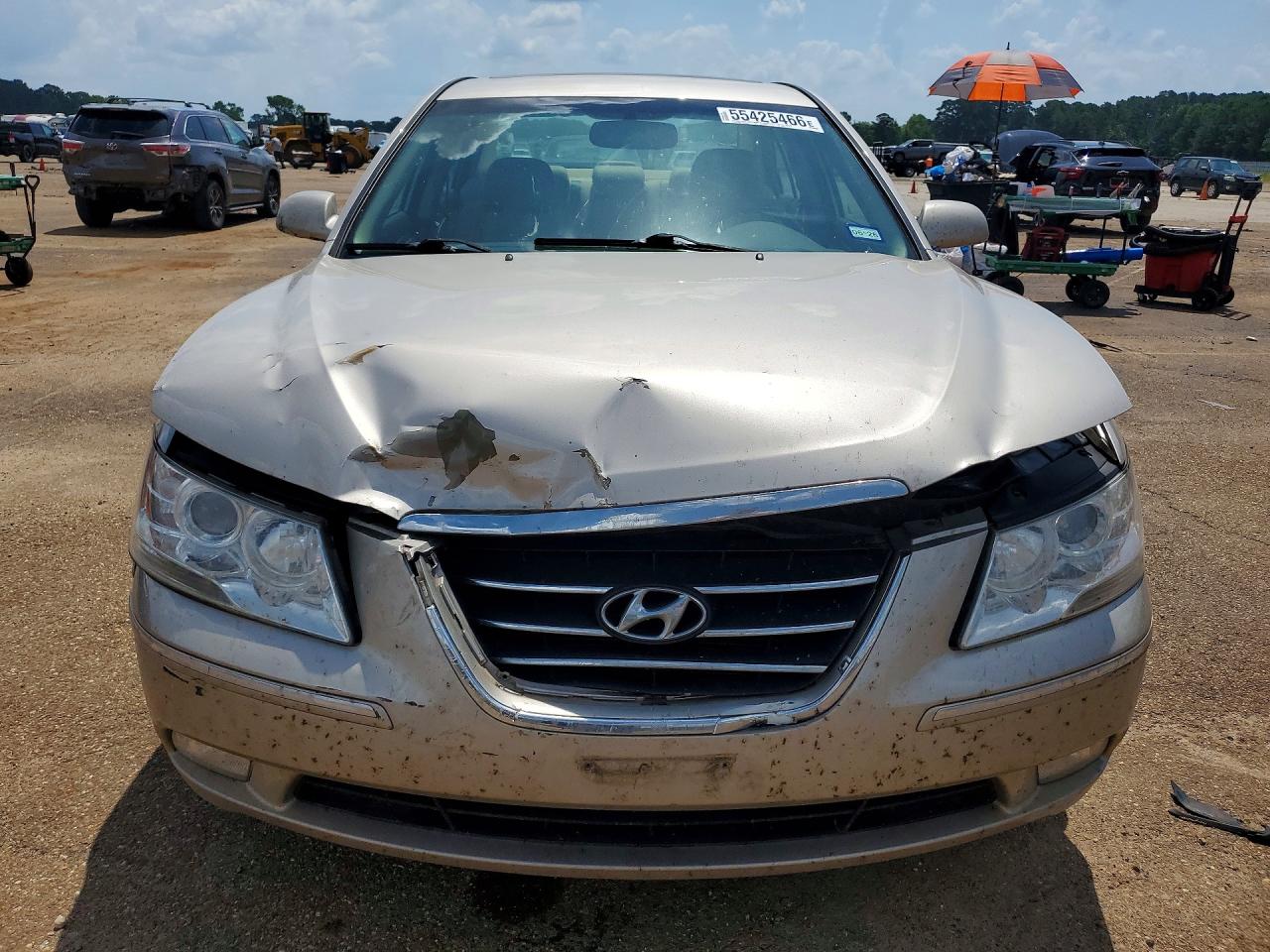 2009 Hyundai Sonata Limited Tan vin: 5NPEU46C99H563857
