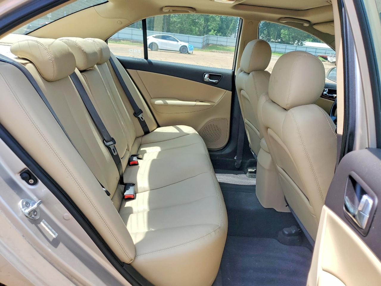 2009 Hyundai Sonata Limited Tan vin: 5NPEU46C99H563857