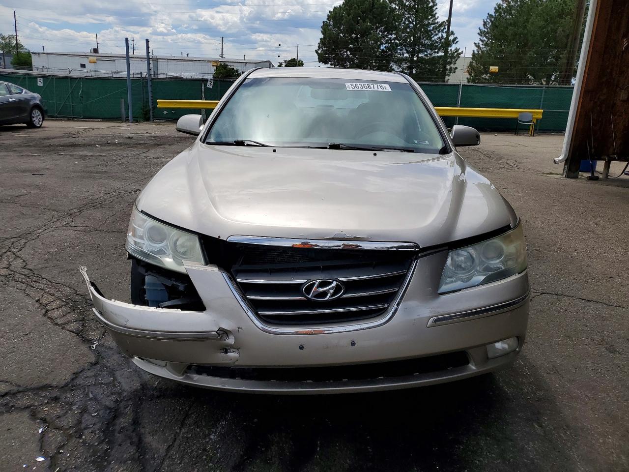 2009 Hyundai Sonata Limited Tan vin: 5NPEU46C99H572817