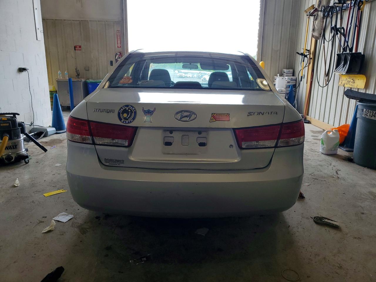 2006 Hyundai Sonata Gls Silver vin: 5NPEU46CX6H167626