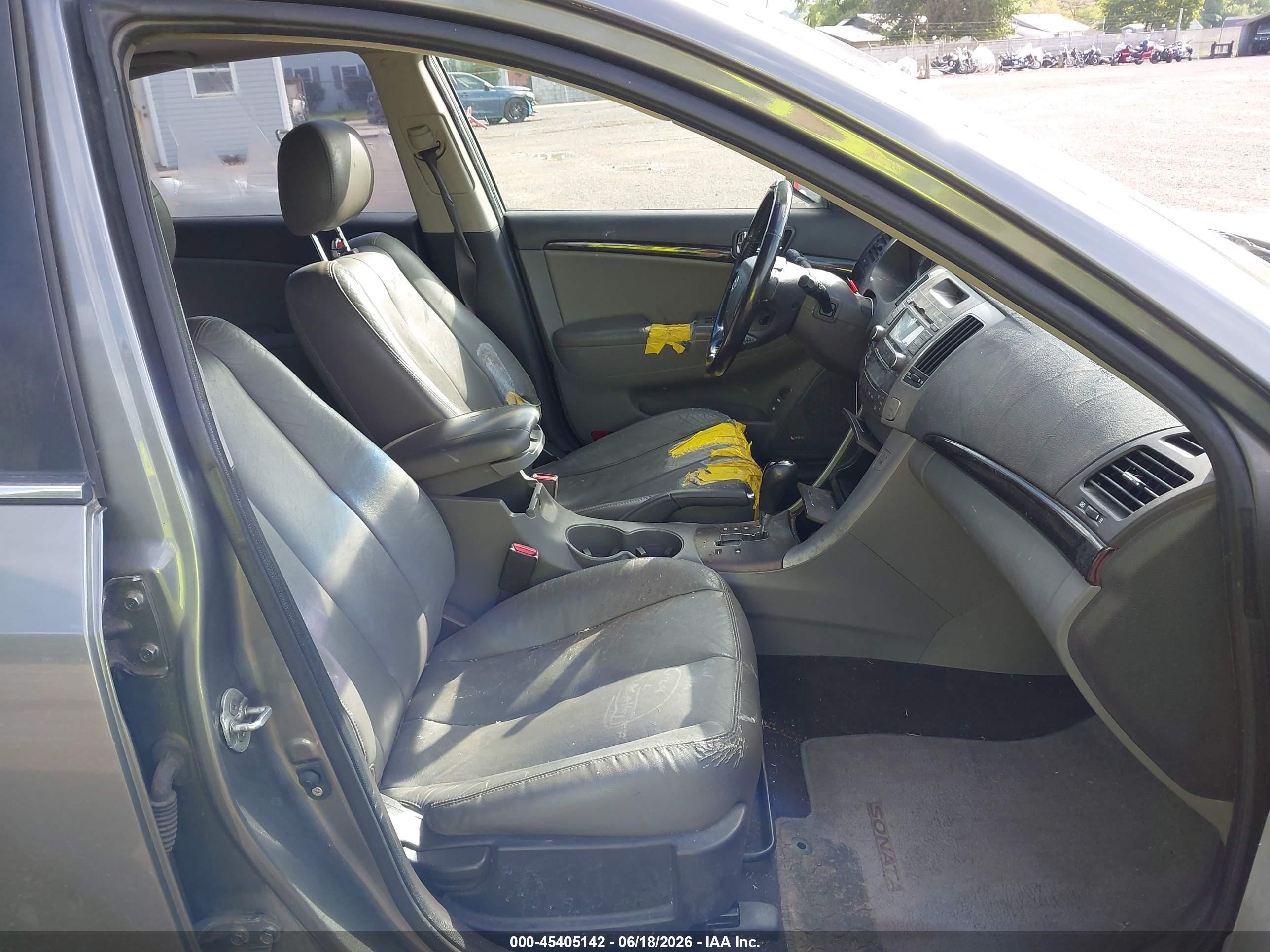 2009 Hyundai Sonata Limited Gray vin: 5NPEU46CX9H445218