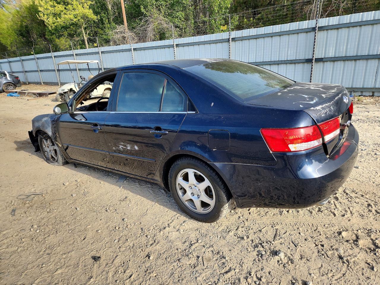 2006 Hyundai Sonata Gls V6 Blue vin: 5NPEU46F06H008415