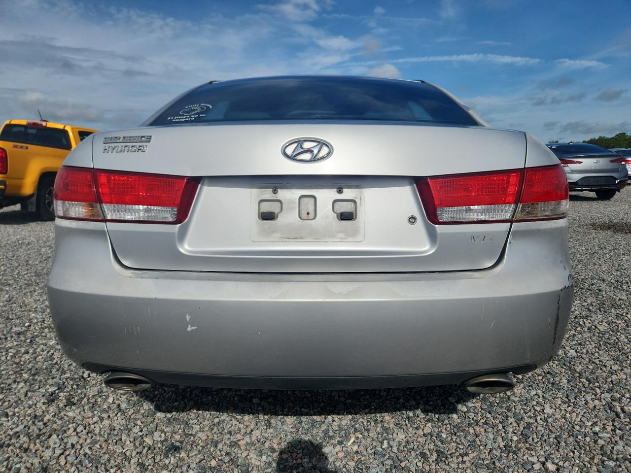 2006 Hyundai Sonata Gls V6 Silver vin: 5NPEU46F06H023870