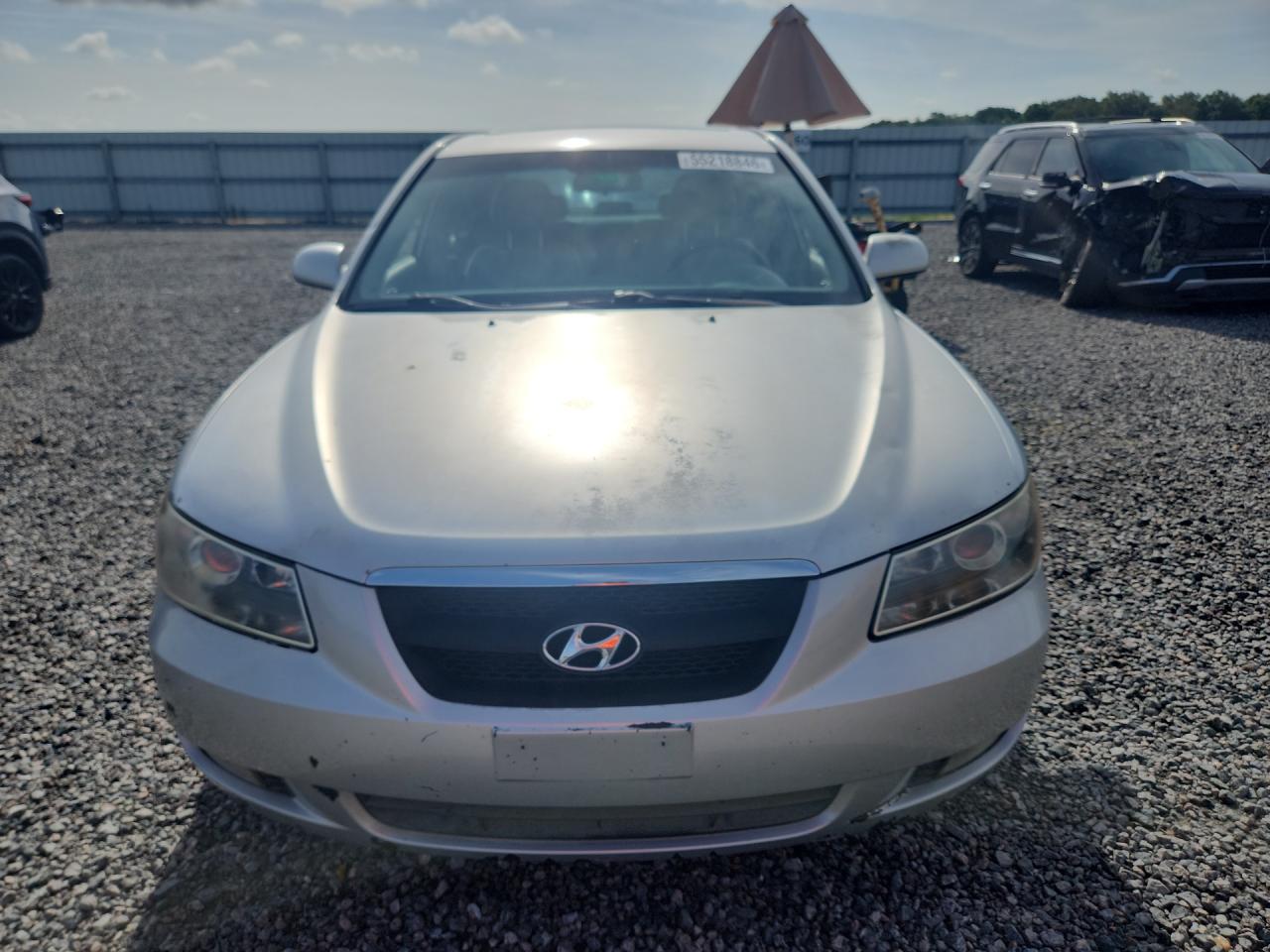 2006 Hyundai Sonata Gls V6 Silver vin: 5NPEU46F06H023870
