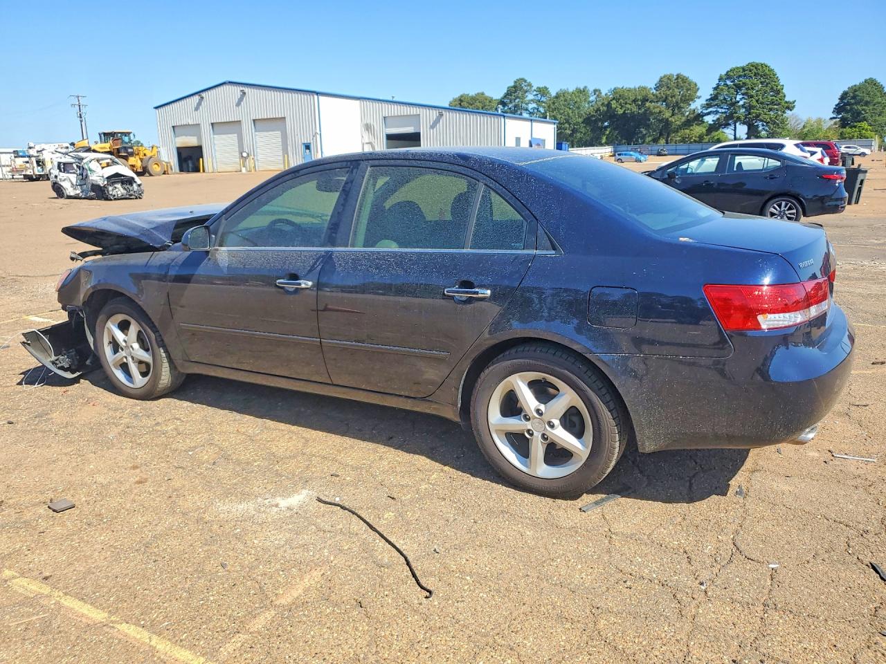 2006 Hyundai Sonata Gls V6 Blue vin: 5NPEU46F06H027045