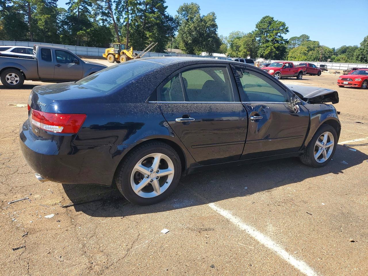 2006 Hyundai Sonata Gls V6 Blue vin: 5NPEU46F06H027045