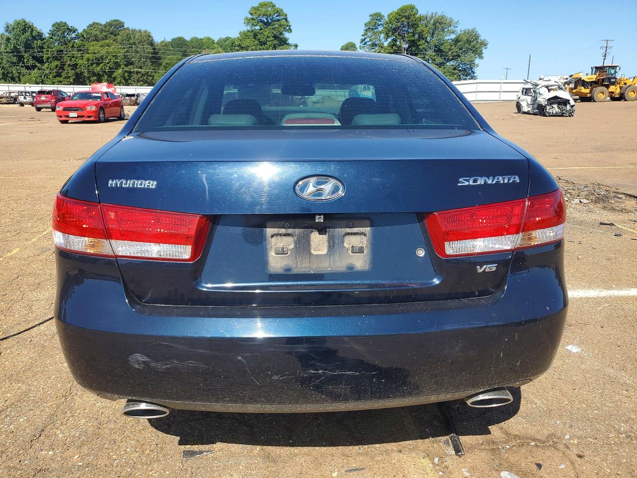 2006 Hyundai Sonata Gls V6 Blue vin: 5NPEU46F06H027045