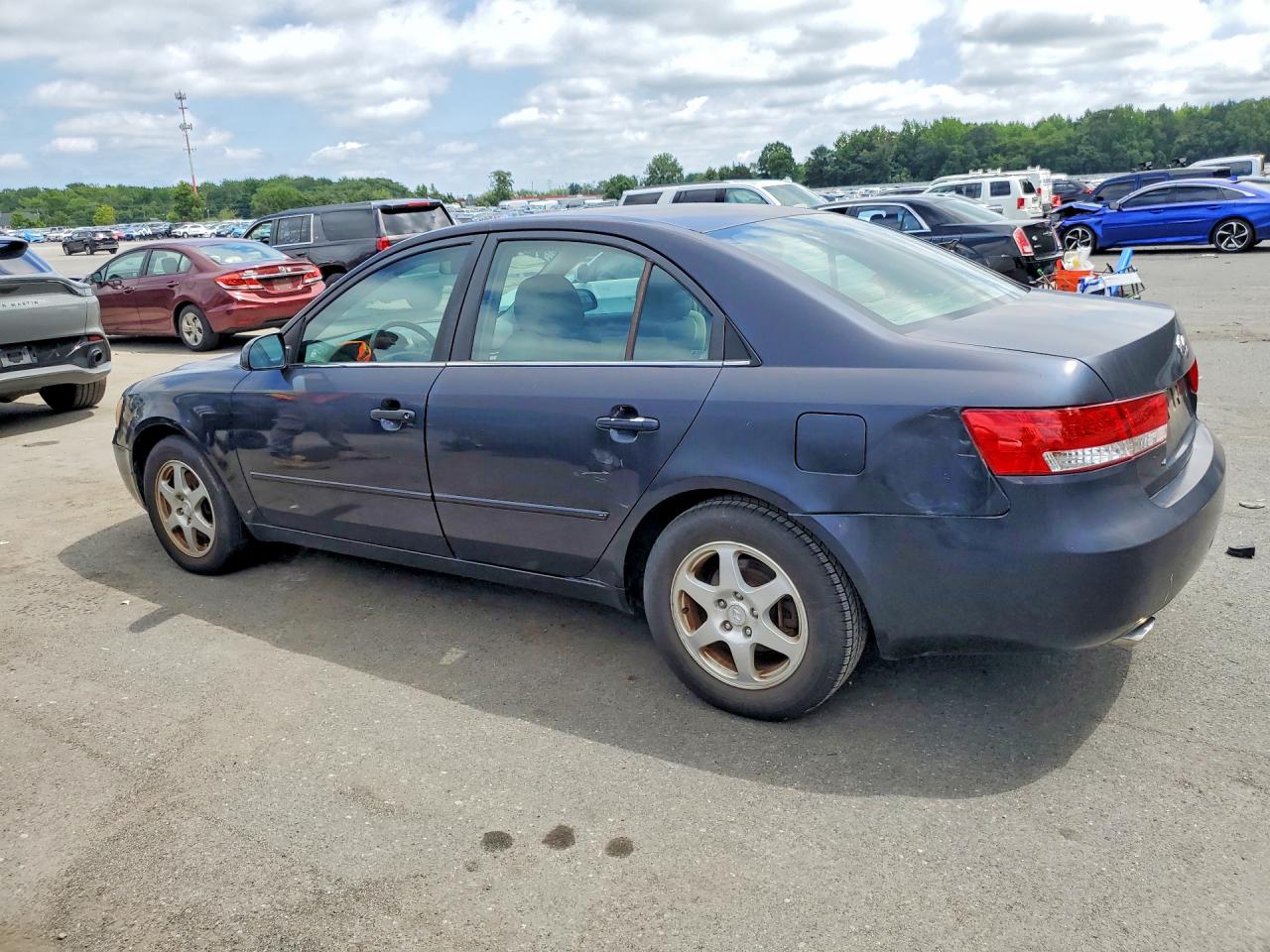 2006 Hyundai Sonata Gls V6 Черный vin: 5NPEU46F06H036912