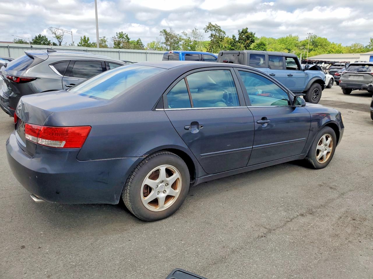 2006 Hyundai Sonata Gls V6 Черный vin: 5NPEU46F06H036912