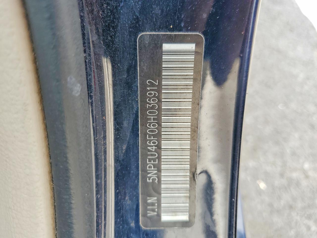 2006 Hyundai Sonata Gls V6 Черный vin: 5NPEU46F06H036912