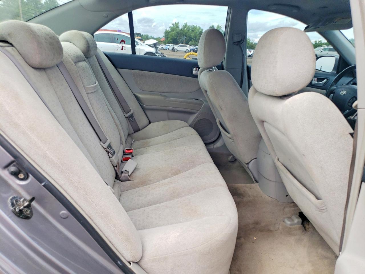 2006 Hyundai Sonata Gls V6 Silver vin: 5NPEU46F06H061664