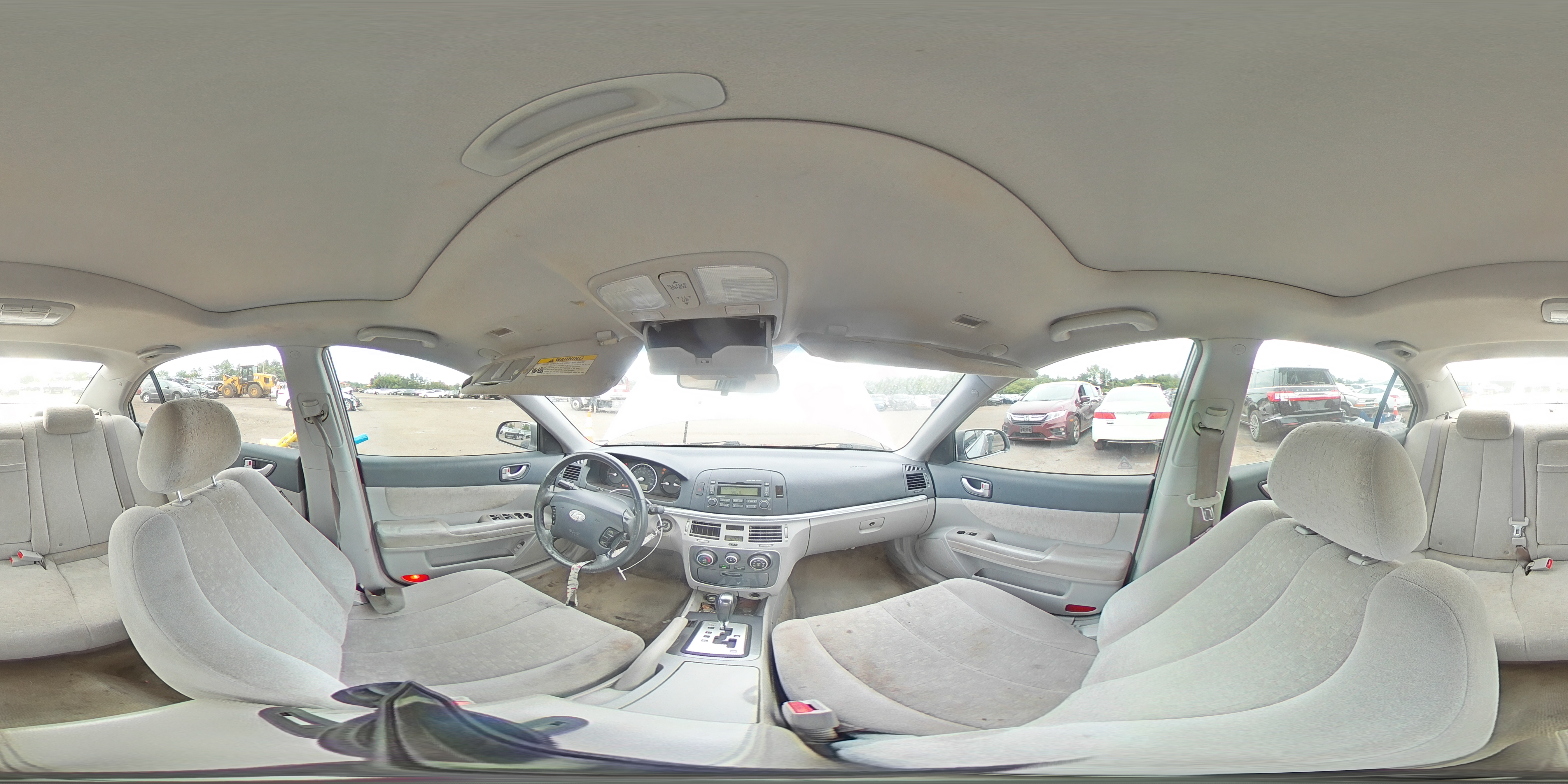 2006 Hyundai Sonata Gls V6 Silver vin: 5NPEU46F06H061664