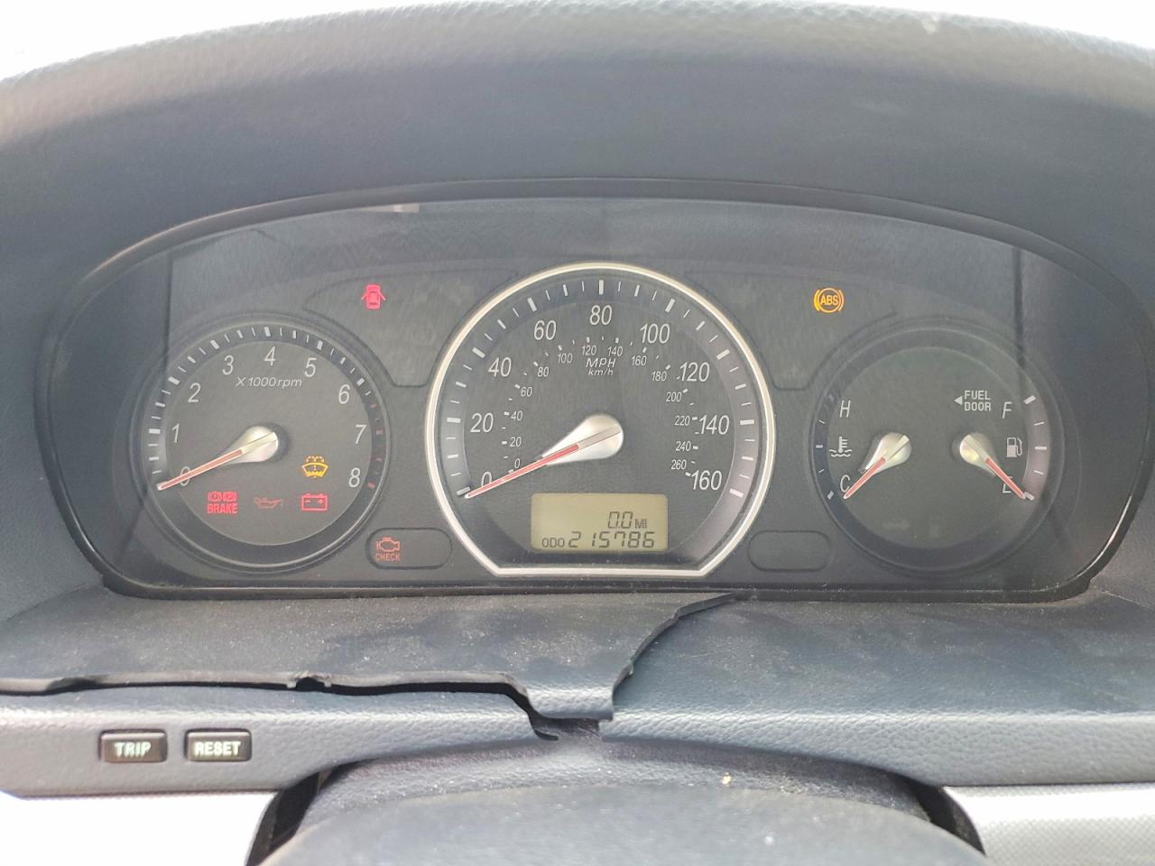 2006 Hyundai Sonata Gls V6 Silver vin: 5NPEU46F06H079002
