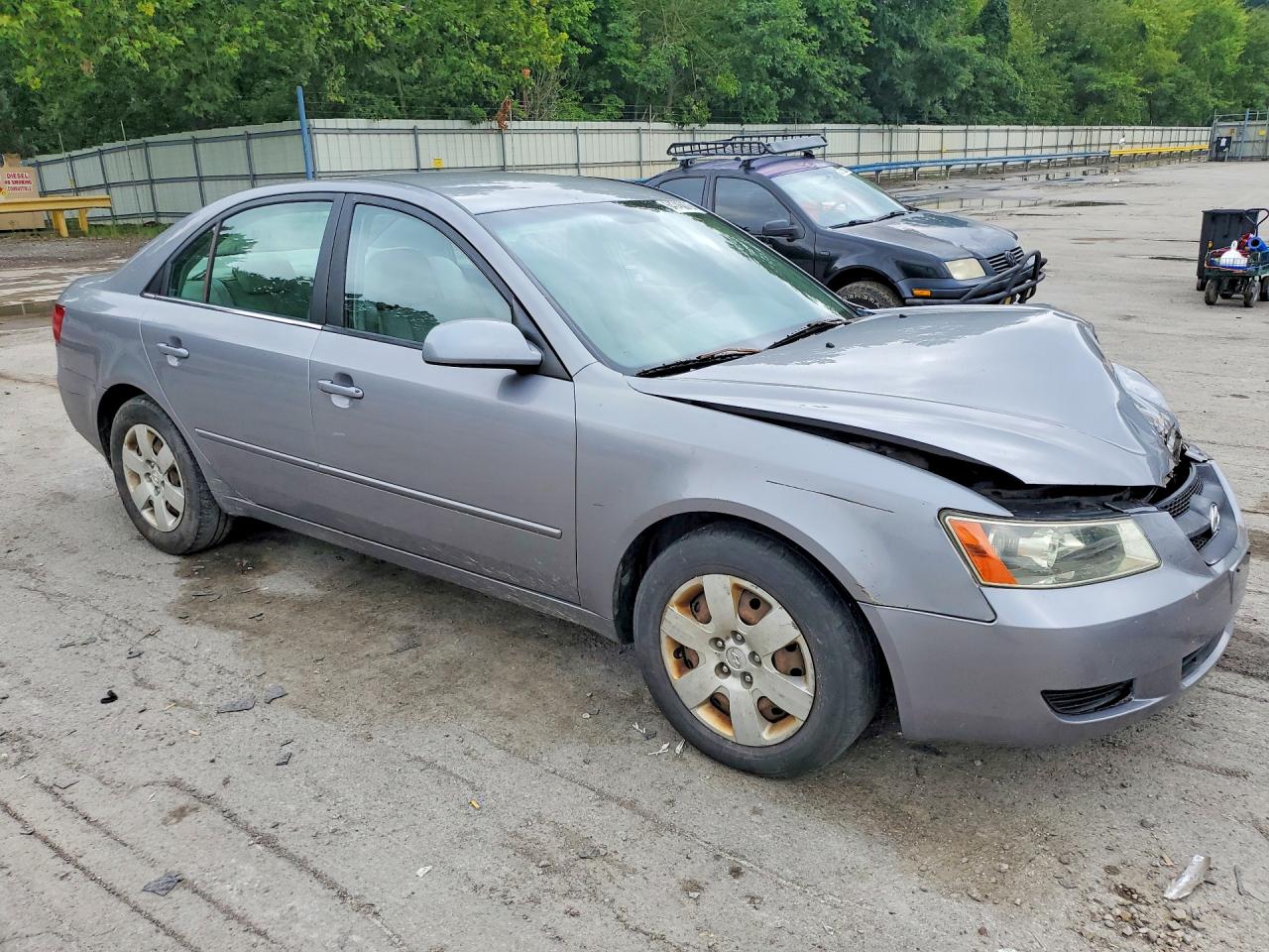 2006 Hyundai Sonata Gls V6 Silver vin: 5NPEU46F06H079002