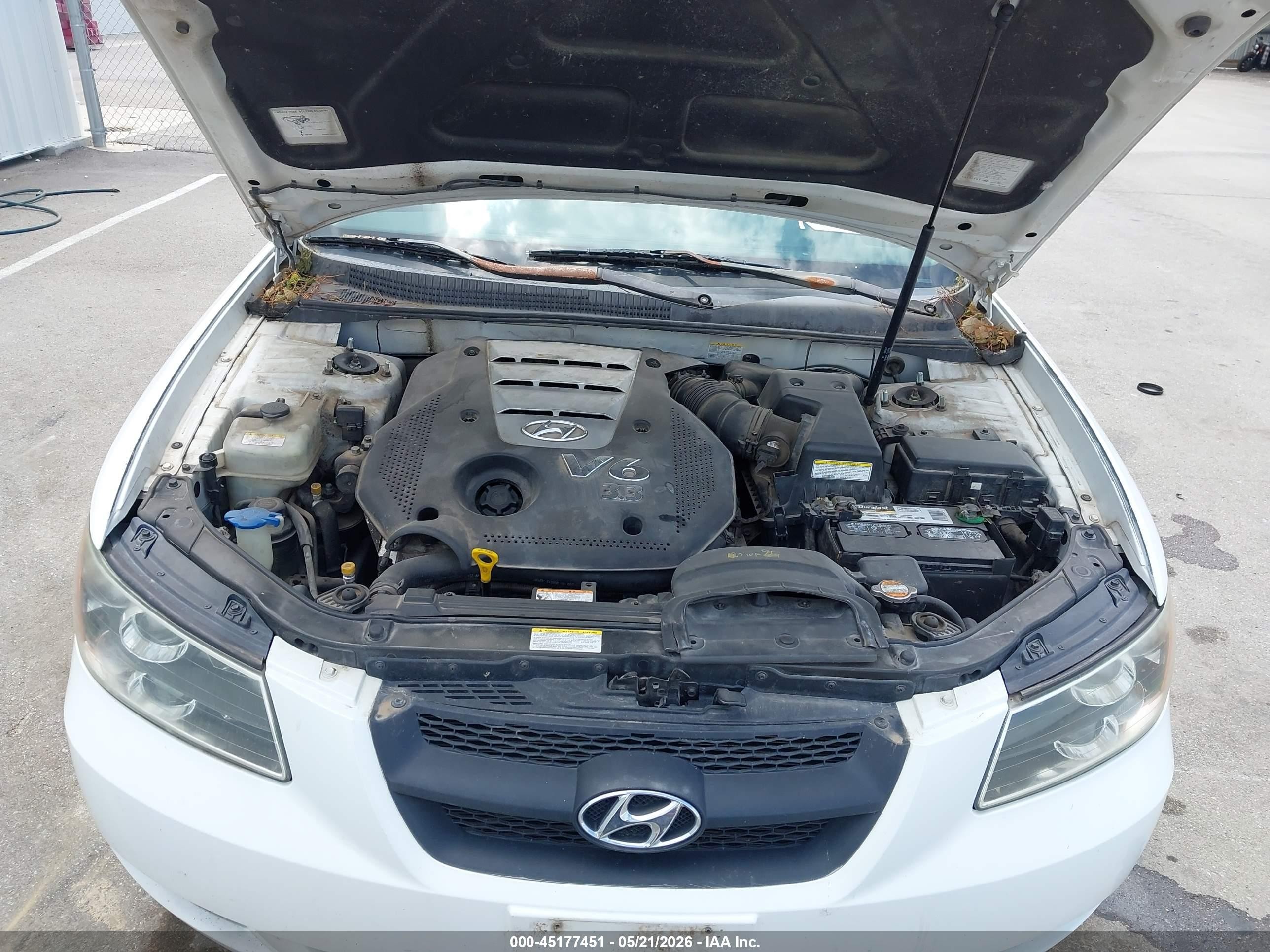 2006 Hyundai Sonata Gls V6/lx V6 Белый vin: 5NPEU46F06H102083