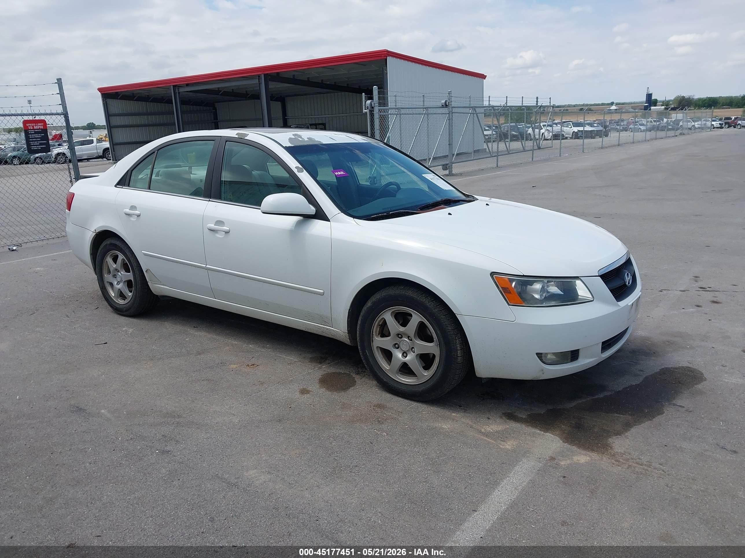 2006 Hyundai Sonata Gls V6/lx V6 Белый vin: 5NPEU46F06H102083