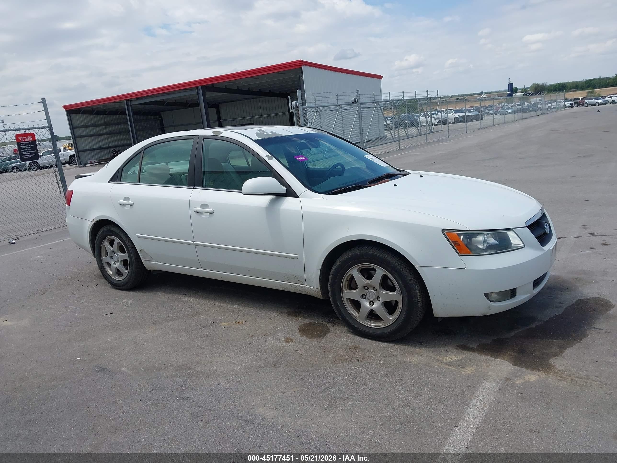 2006 Hyundai Sonata Gls V6/lx V6 Белый vin: 5NPEU46F06H102083