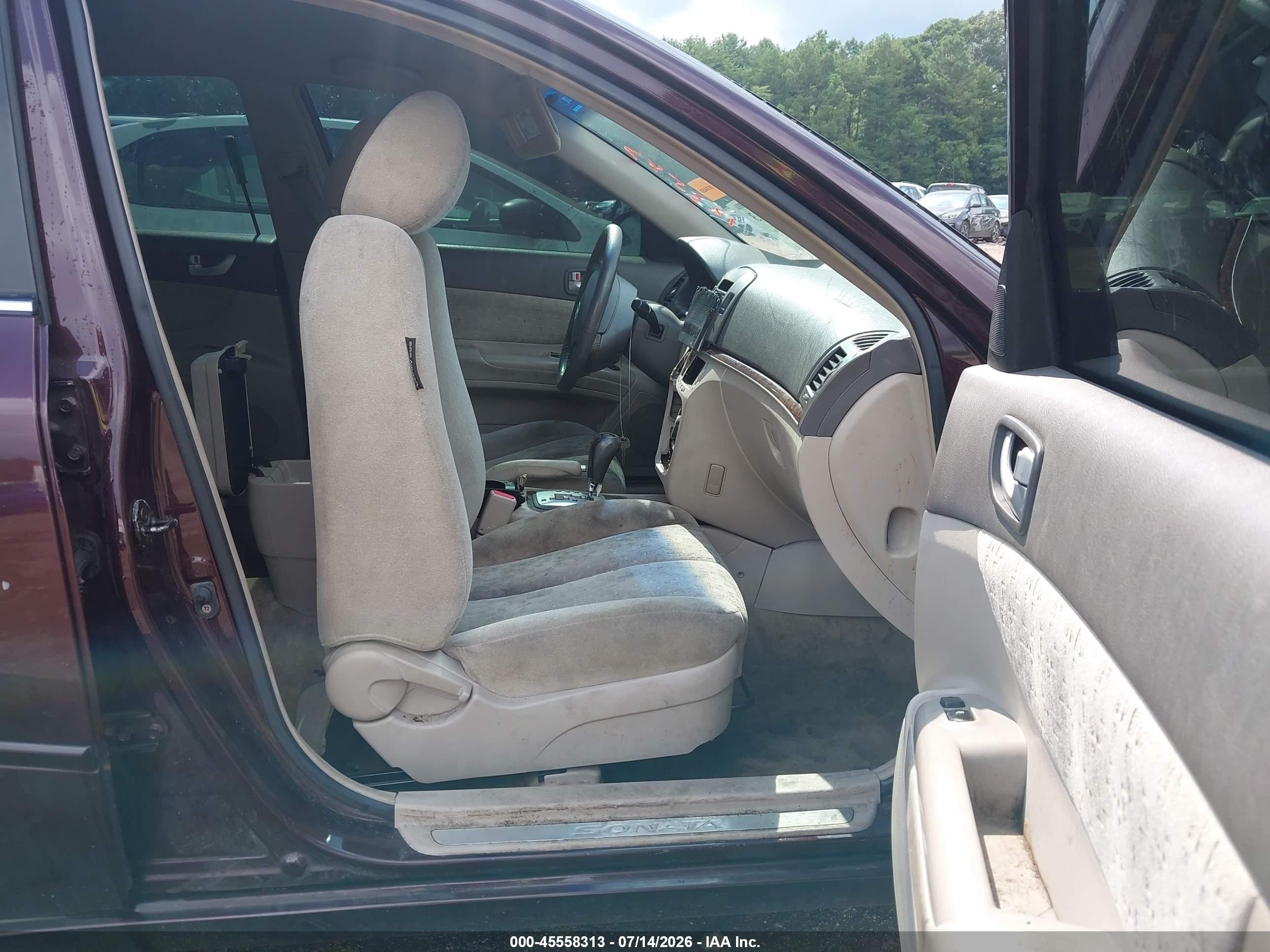 2006 Hyundai Sonata Gls V6/lx V6 Красный vin: 5NPEU46F06H123547
