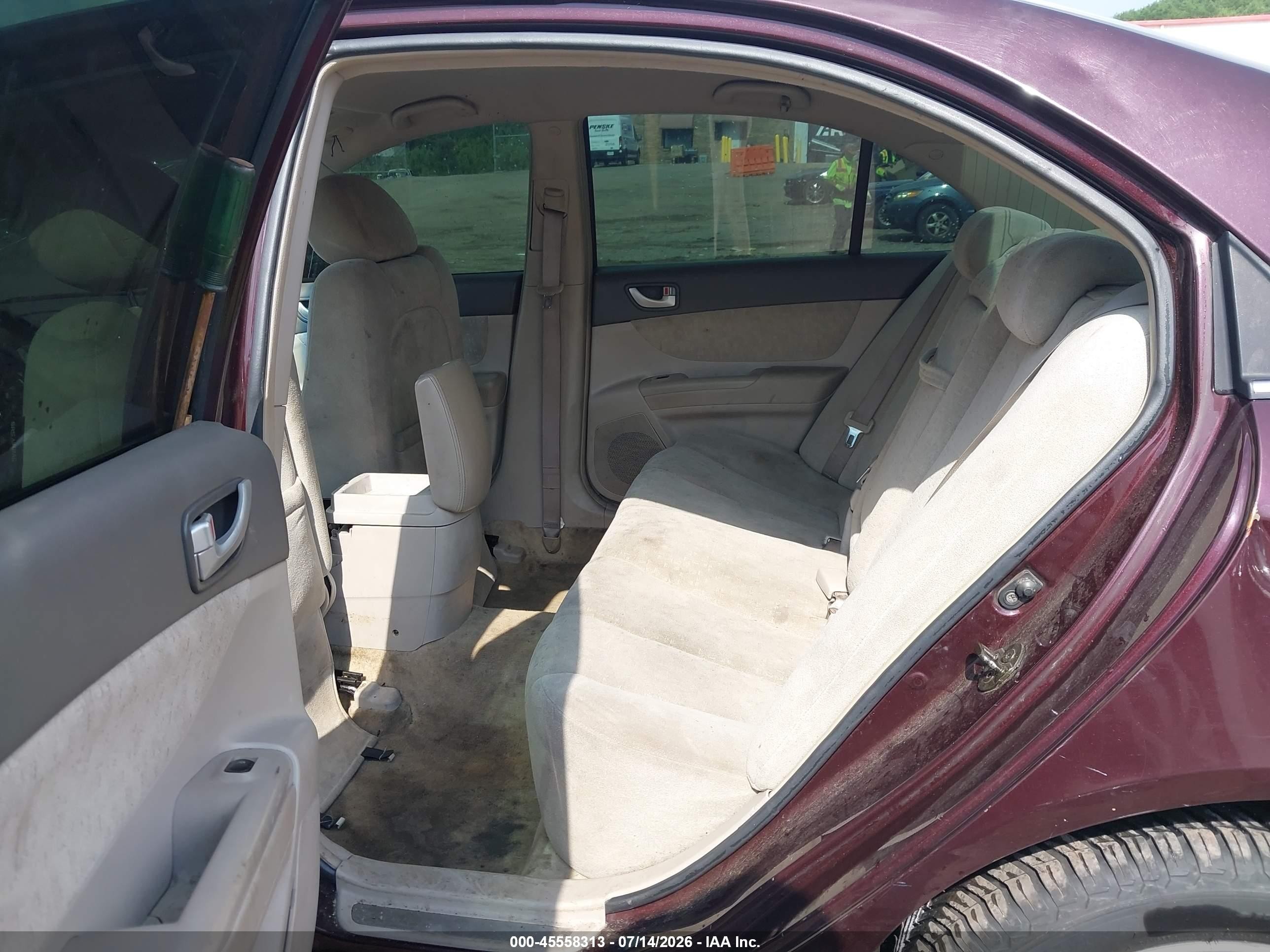 2006 Hyundai Sonata Gls V6/lx V6 Красный vin: 5NPEU46F06H123547
