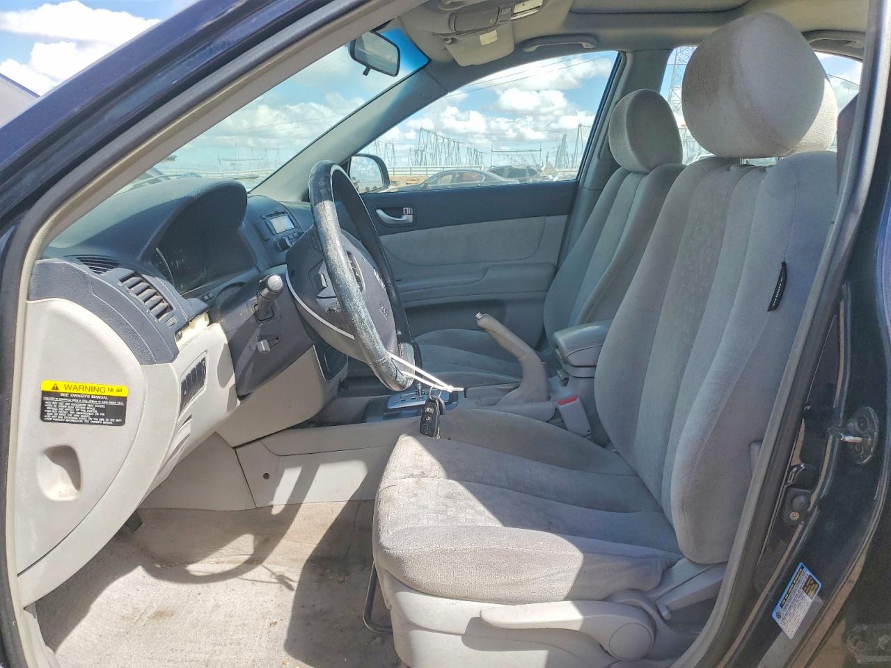 2006 Hyundai Sonata Gls V6 Blue vin: 5NPEU46F06H128098