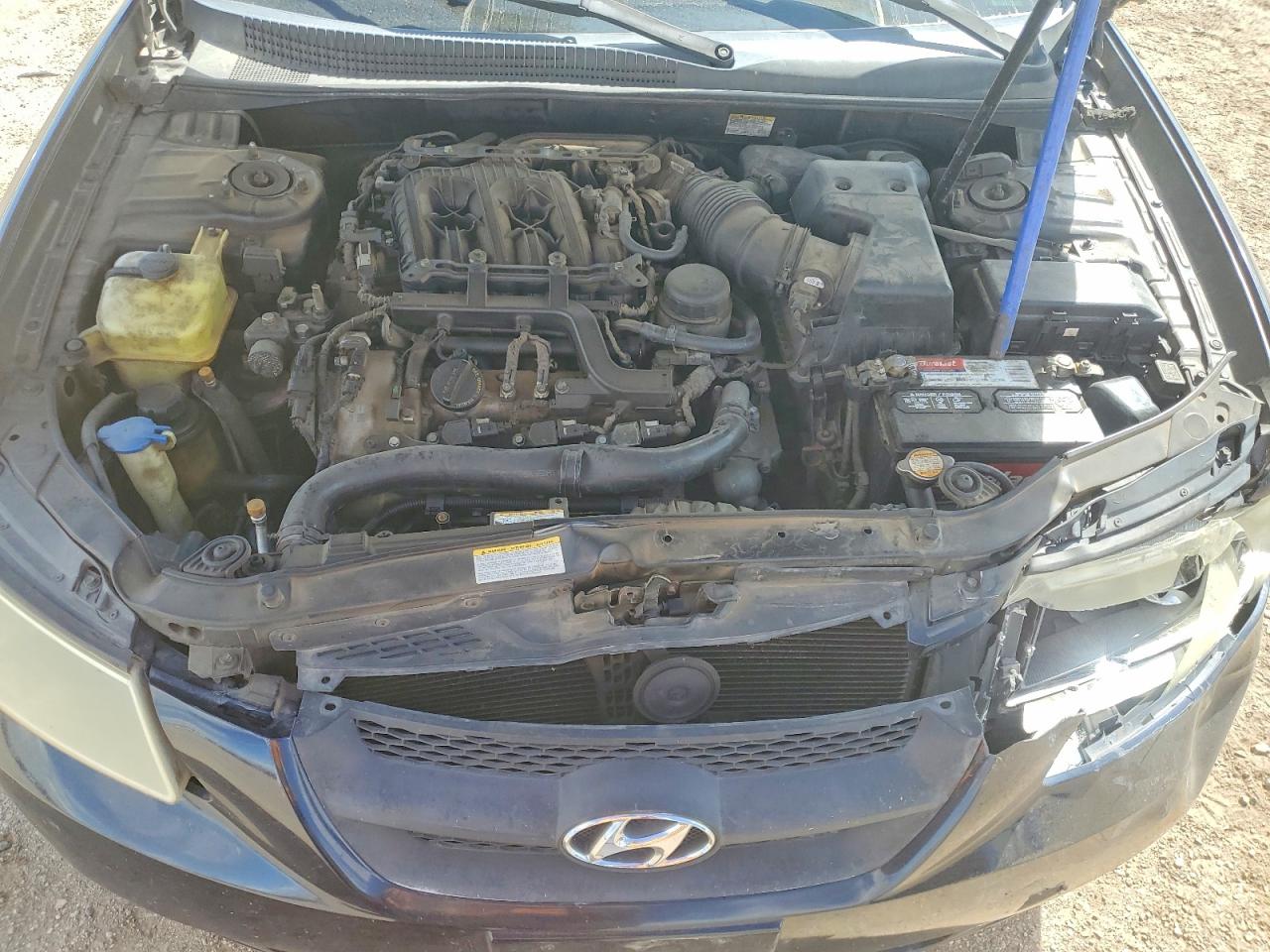 2006 Hyundai Sonata Gls V6 Blue vin: 5NPEU46F06H128098