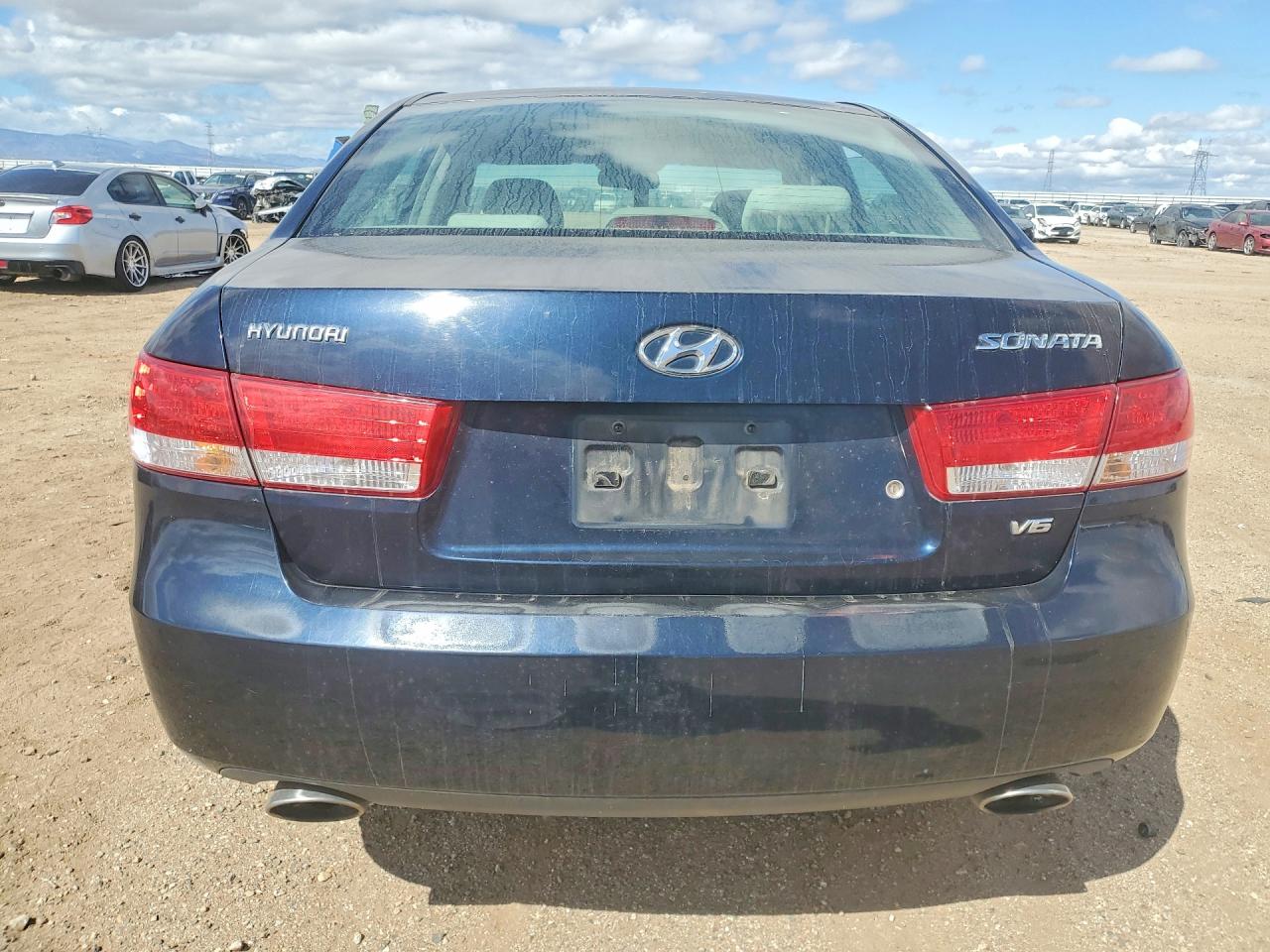 2006 Hyundai Sonata Gls V6 Blue vin: 5NPEU46F06H128098