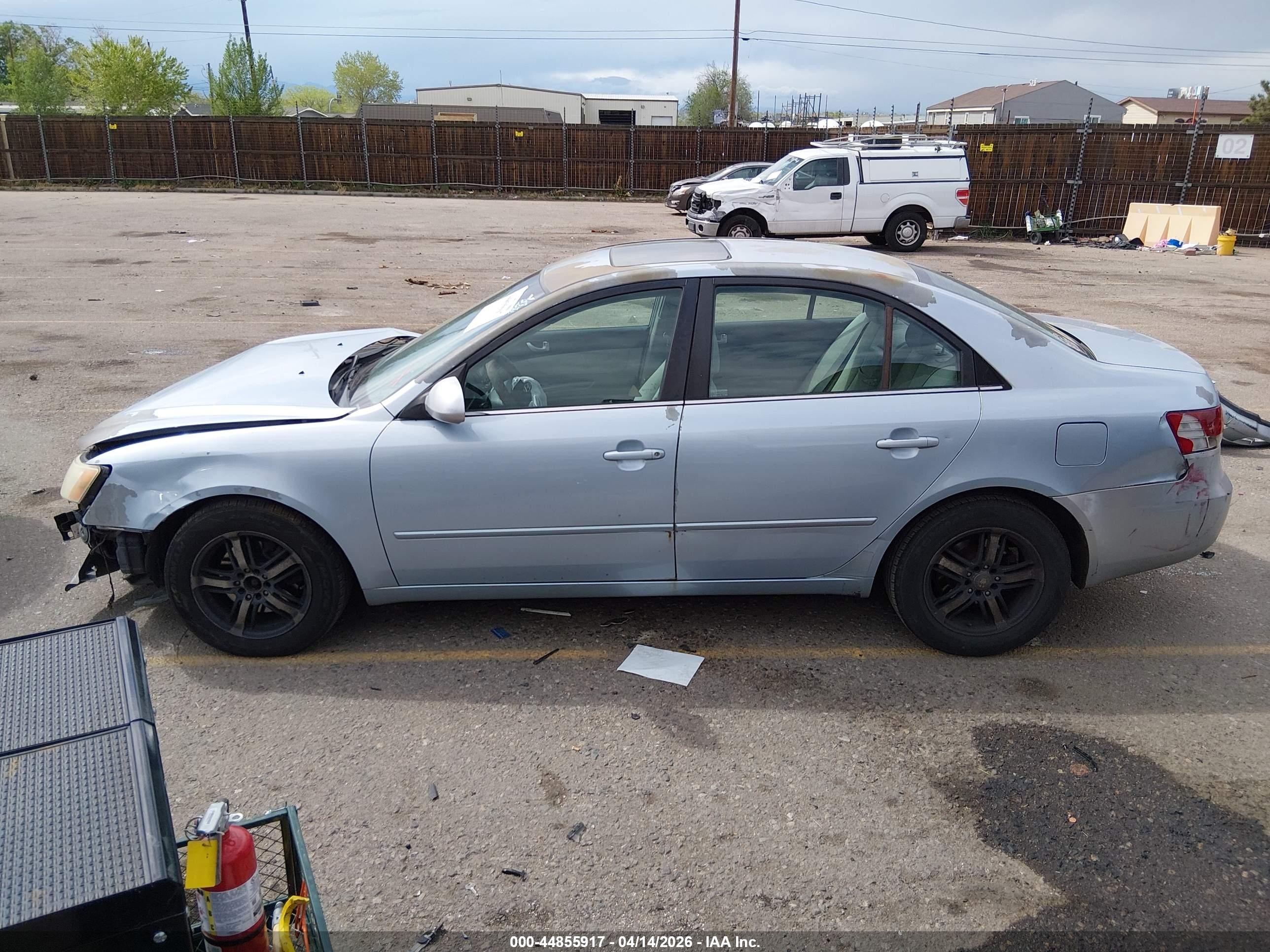 2006 Hyundai Sonata Gls/lx Blue vin: 5NPEU46F06H132135