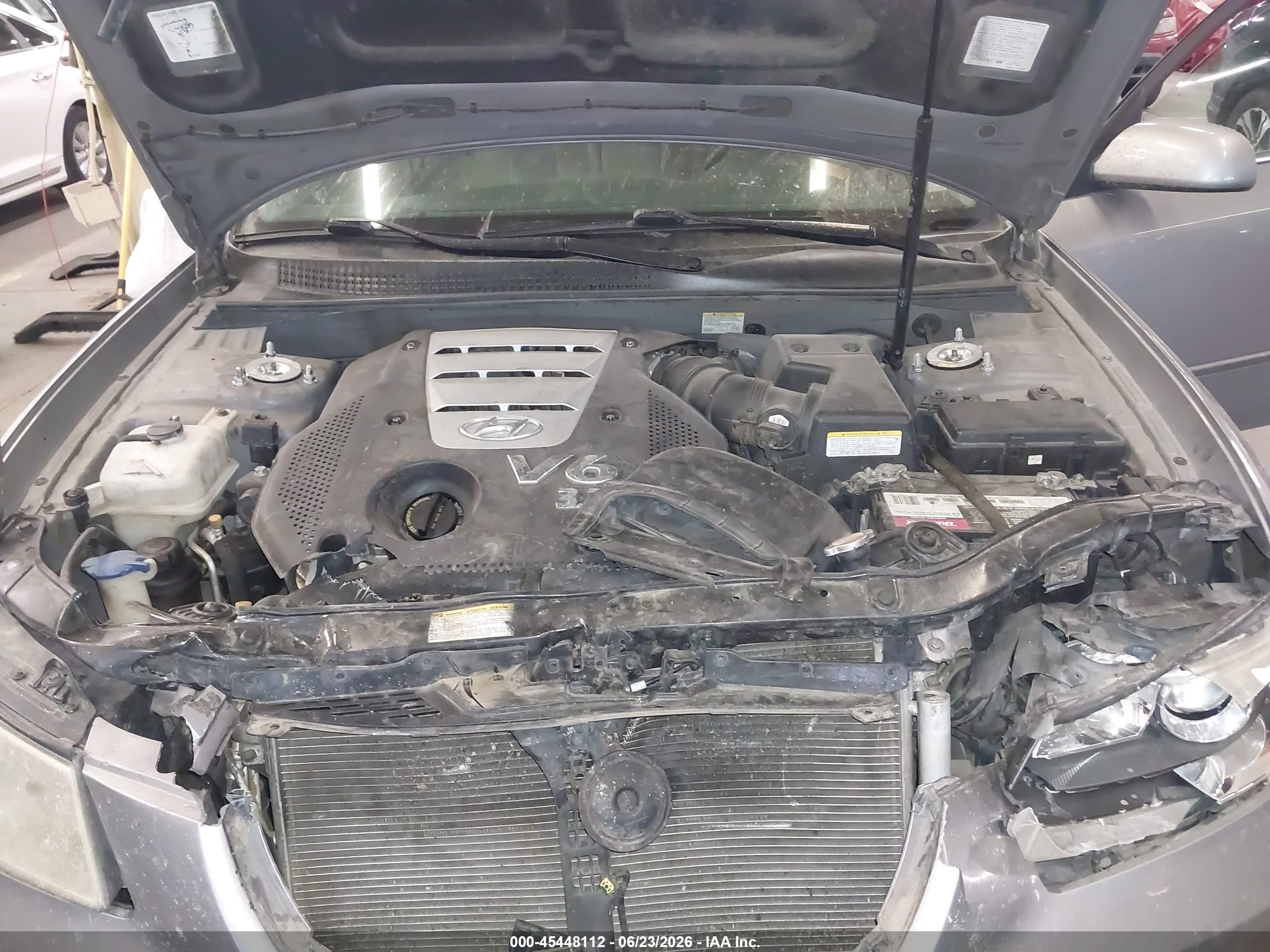 2006 Hyundai Sonata Gls V6/lx V6 Silver vin: 5NPEU46F06H150540