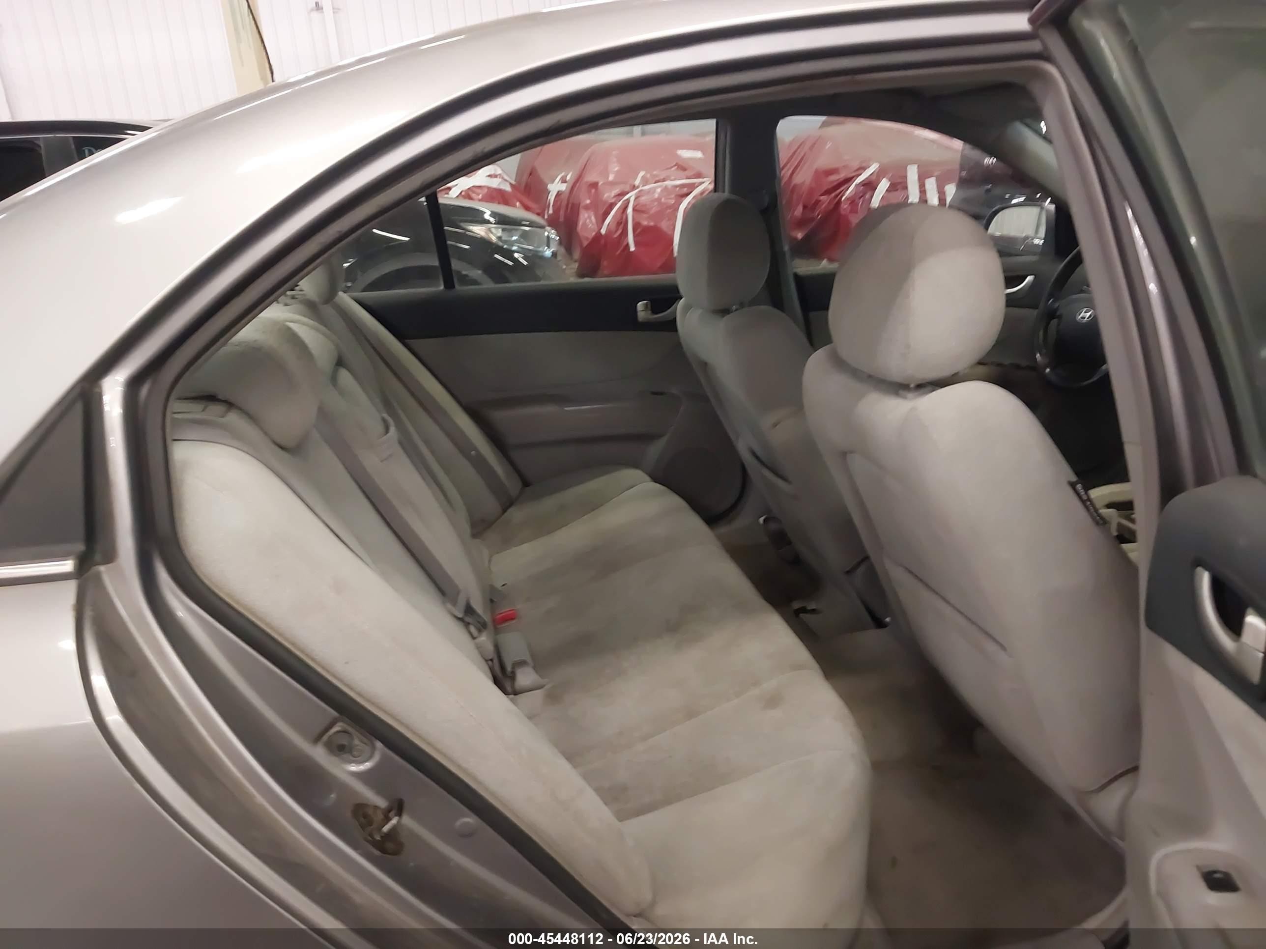 2006 Hyundai Sonata Gls V6/lx V6 Silver vin: 5NPEU46F06H150540