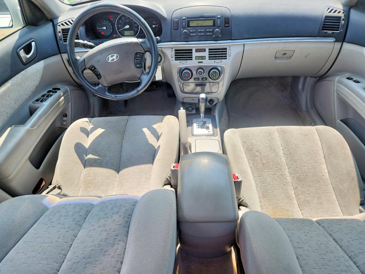 2007 Hyundai Sonata Se White vin: 5NPEU46F07H252390