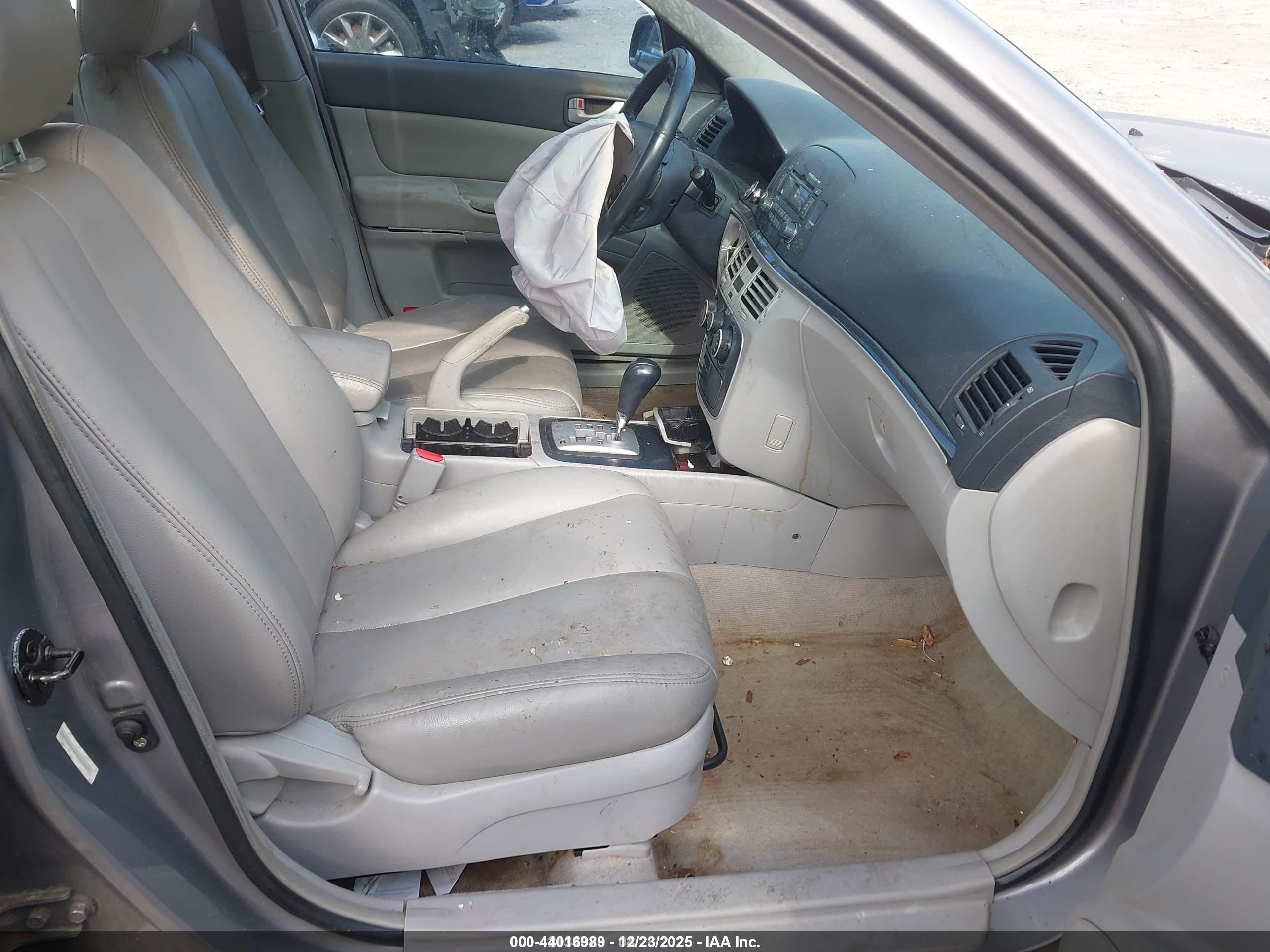 2007 Hyundai Sonata Limited/se V6 Gray vin: 5NPEU46F07H260649