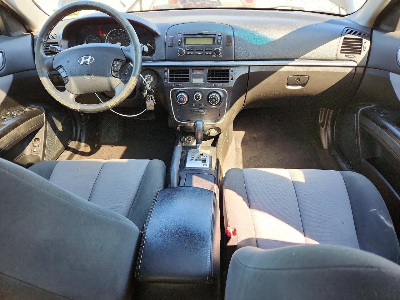 2008 Hyundai Sonata Se V6 Black vin: 5NPEU46F08H353771