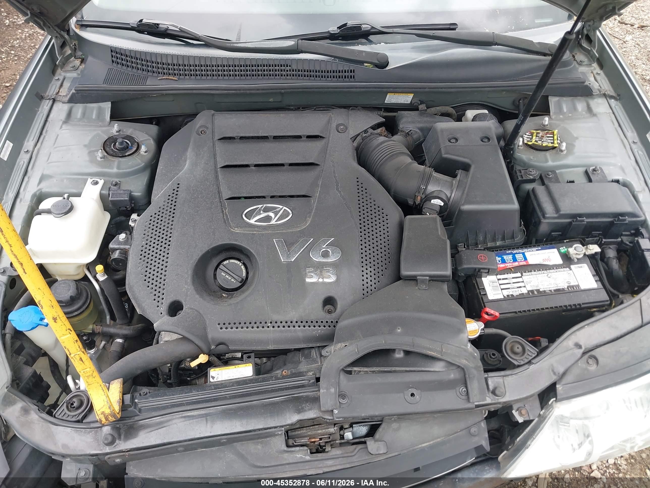 2009 Hyundai Sonata Se V6 Gray vin: 5NPEU46F09H451538