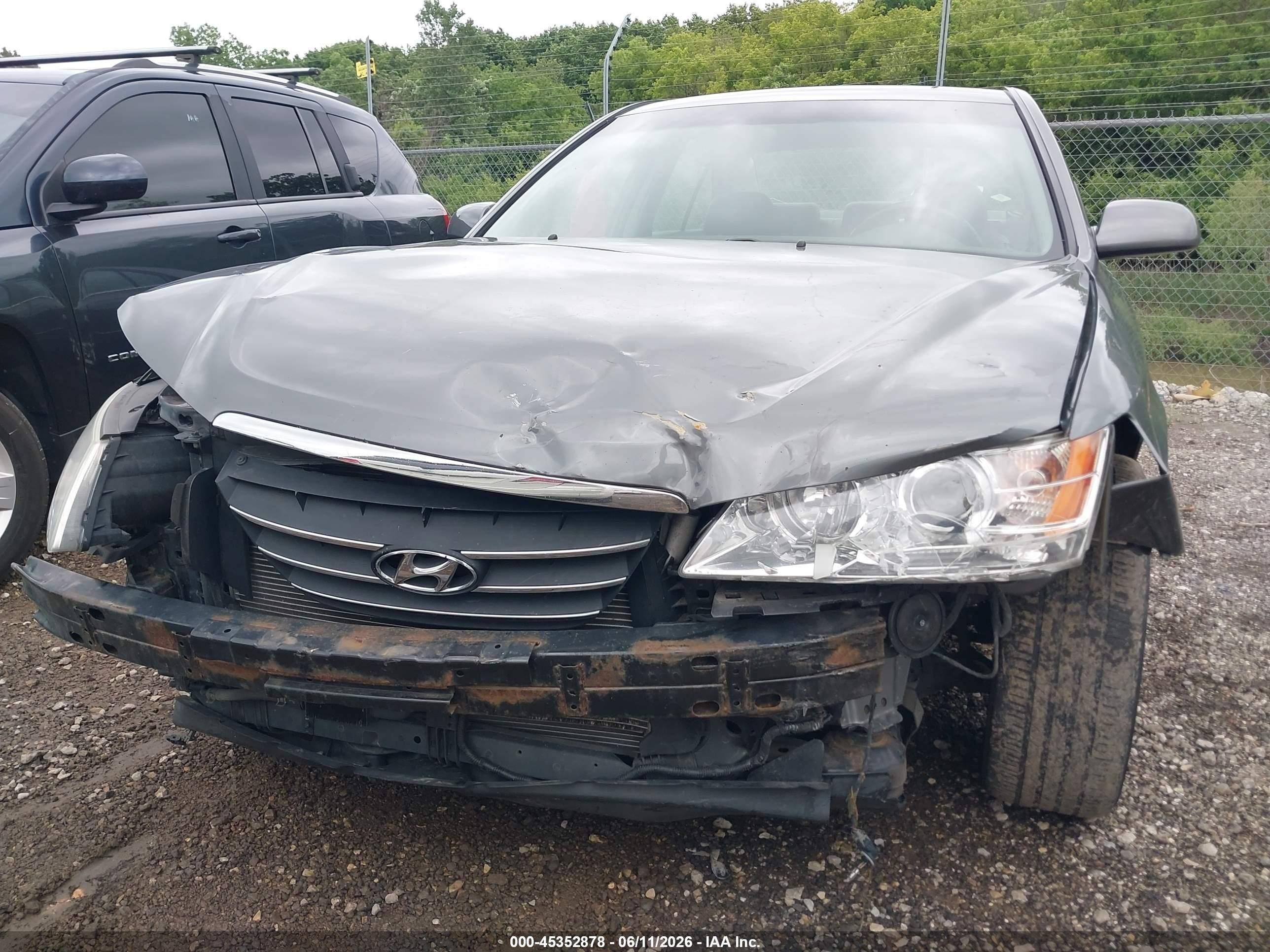2009 Hyundai Sonata Se V6 Gray vin: 5NPEU46F09H451538