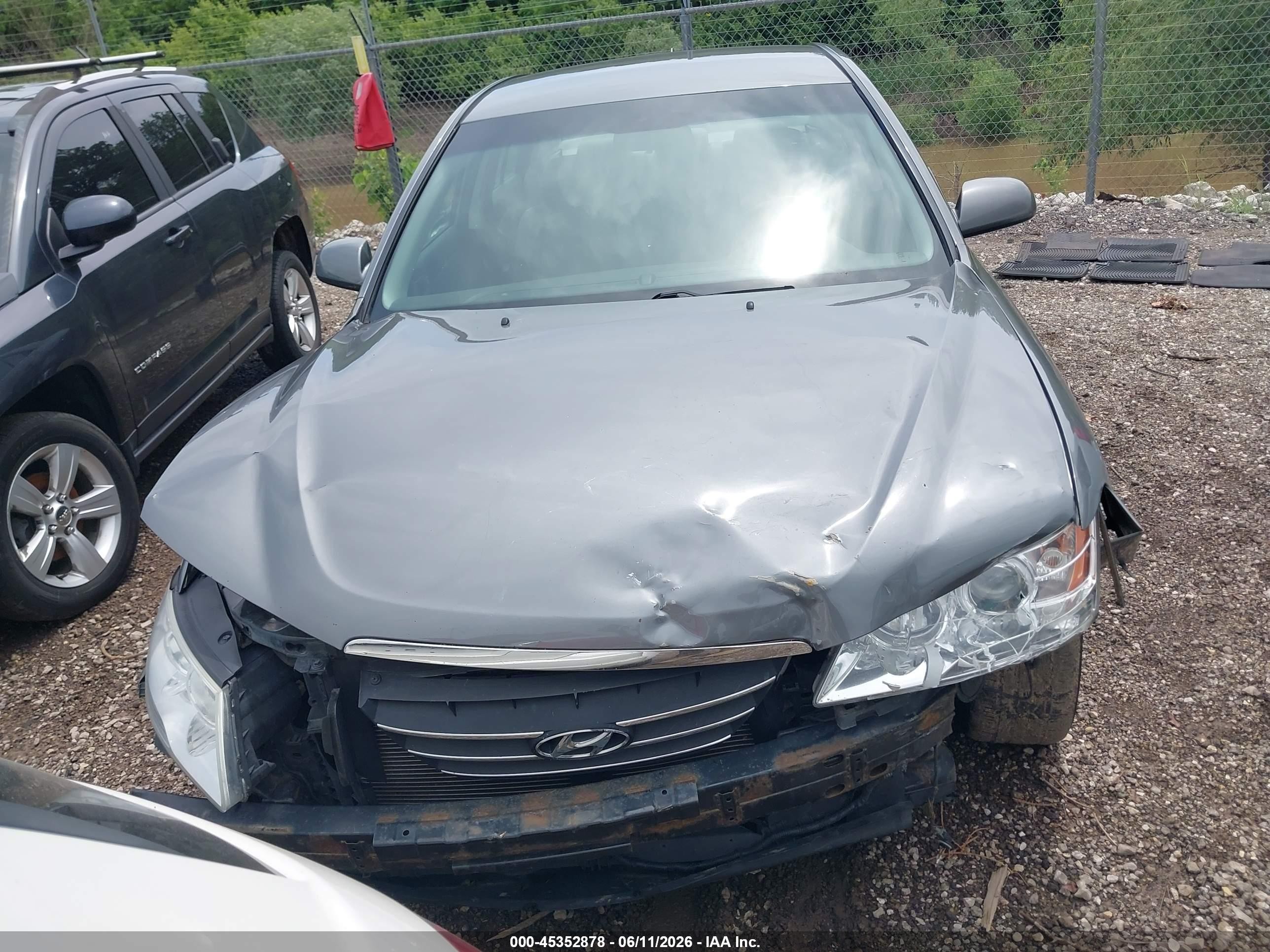 2009 Hyundai Sonata Se V6 Gray vin: 5NPEU46F09H451538