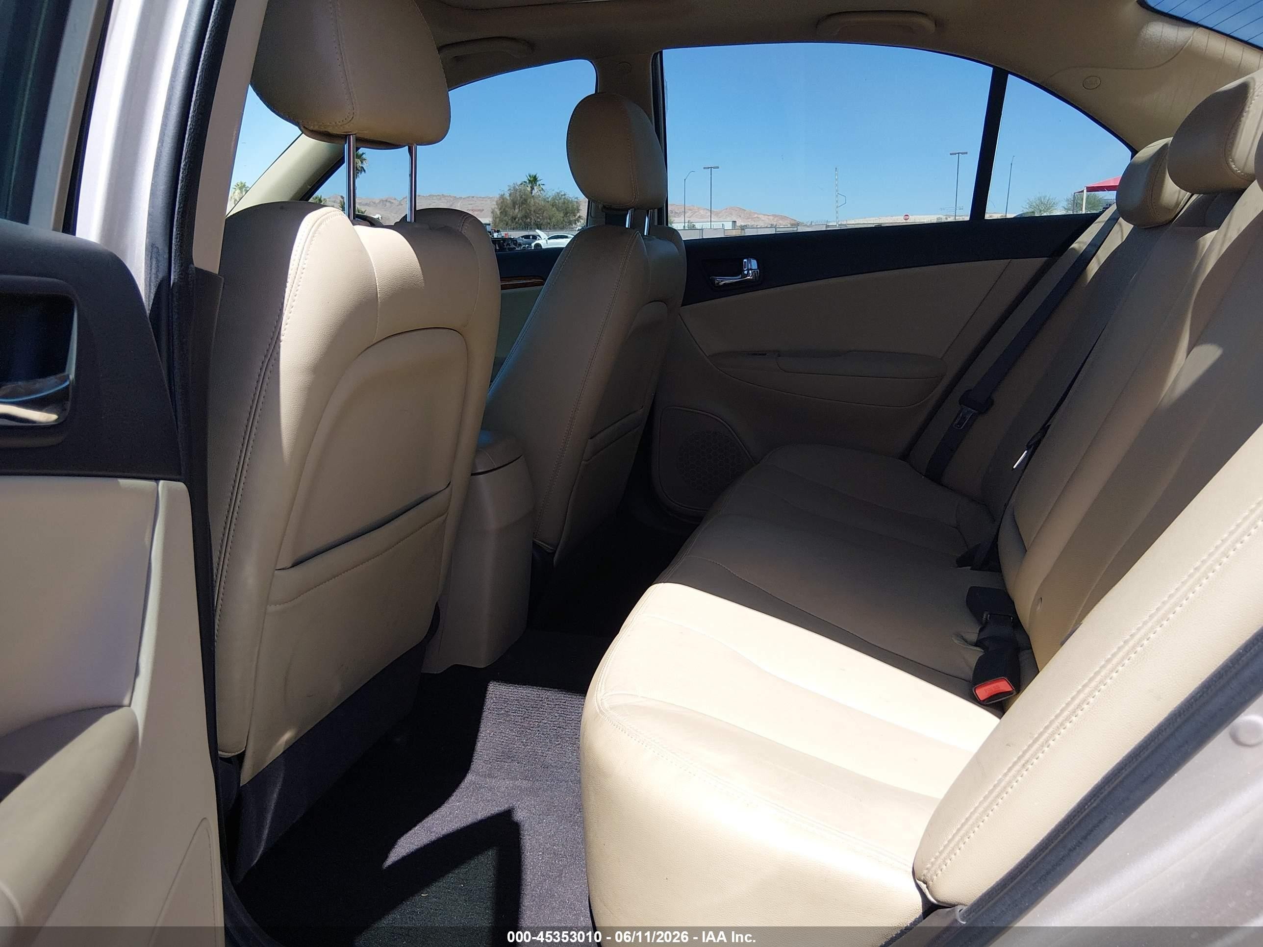 2009 Hyundai Sonata Limited V6 Tan vin: 5NPEU46F09H468565