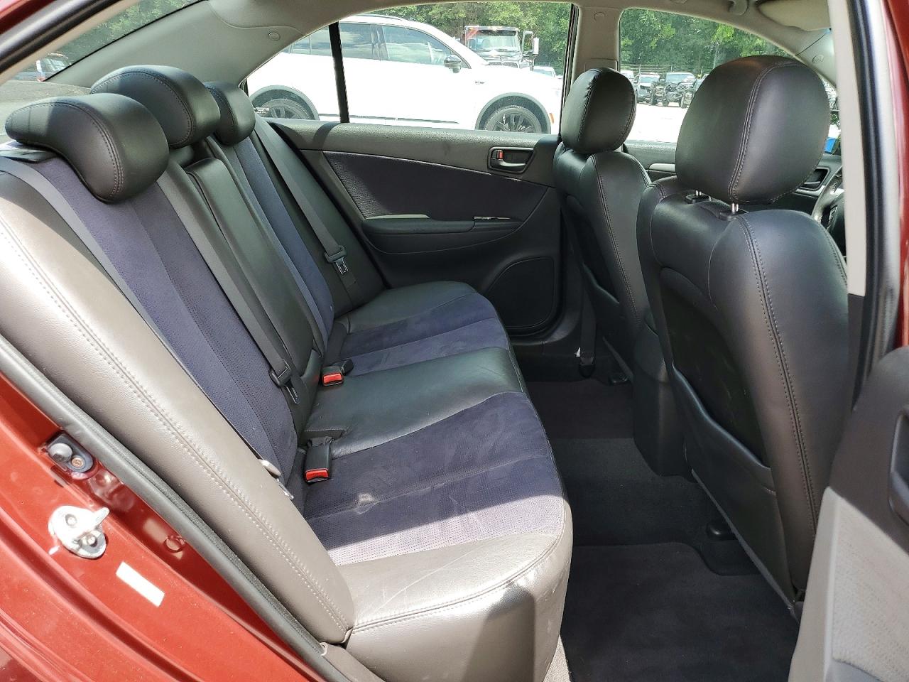 2009 Hyundai Sonata Se V6 Burgundy vin: 5NPEU46F09H476004