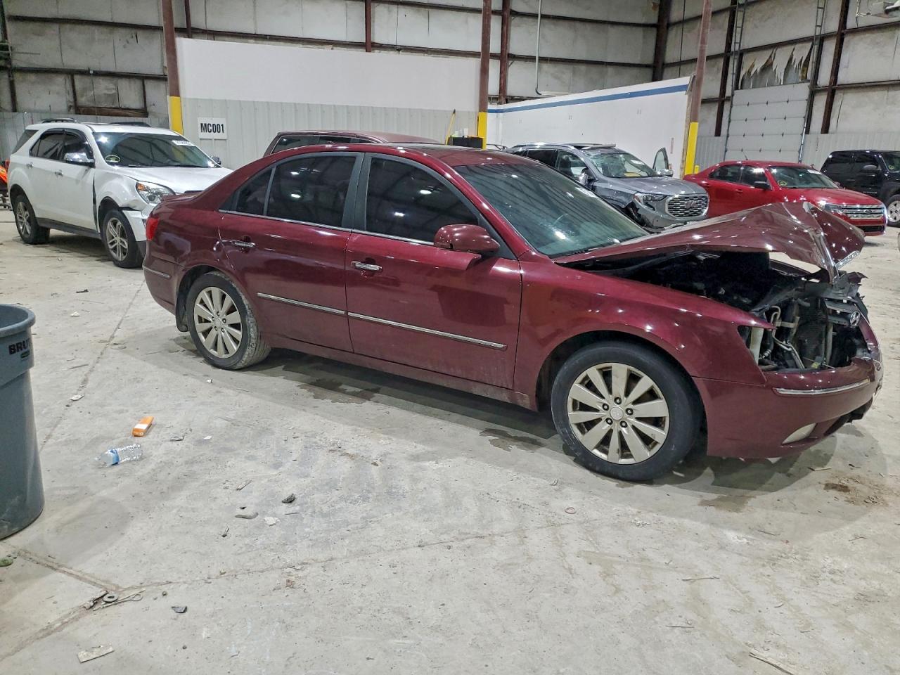 2009 Hyundai Sonata Limited V6 Бордовый vin: 5NPEU46F09H550229