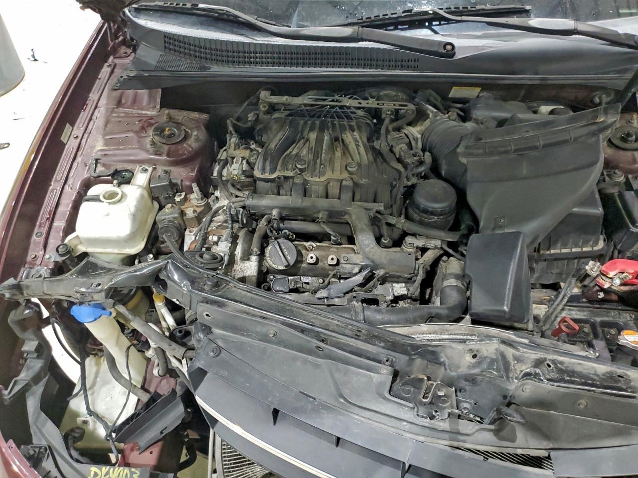 2009 Hyundai Sonata Limited V6 Бордовый vin: 5NPEU46F09H550229