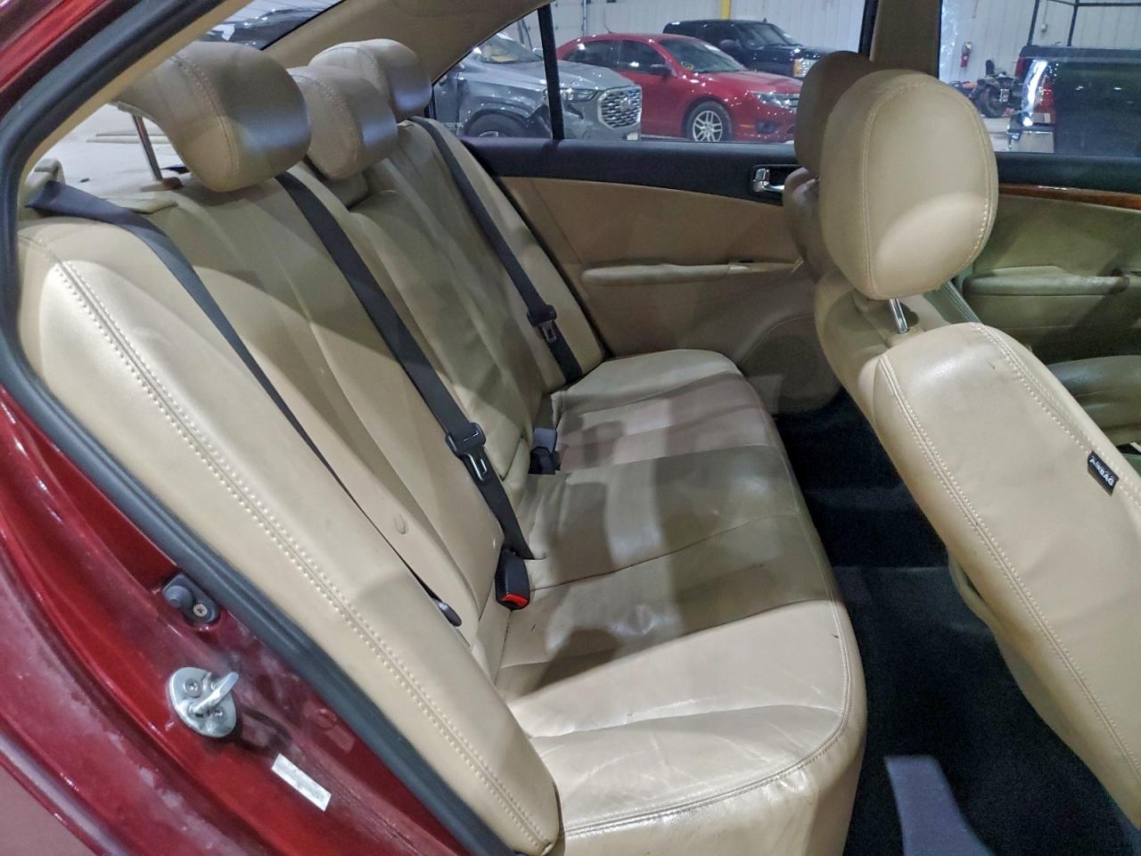 2009 Hyundai Sonata Limited V6 Бордовый vin: 5NPEU46F09H550229