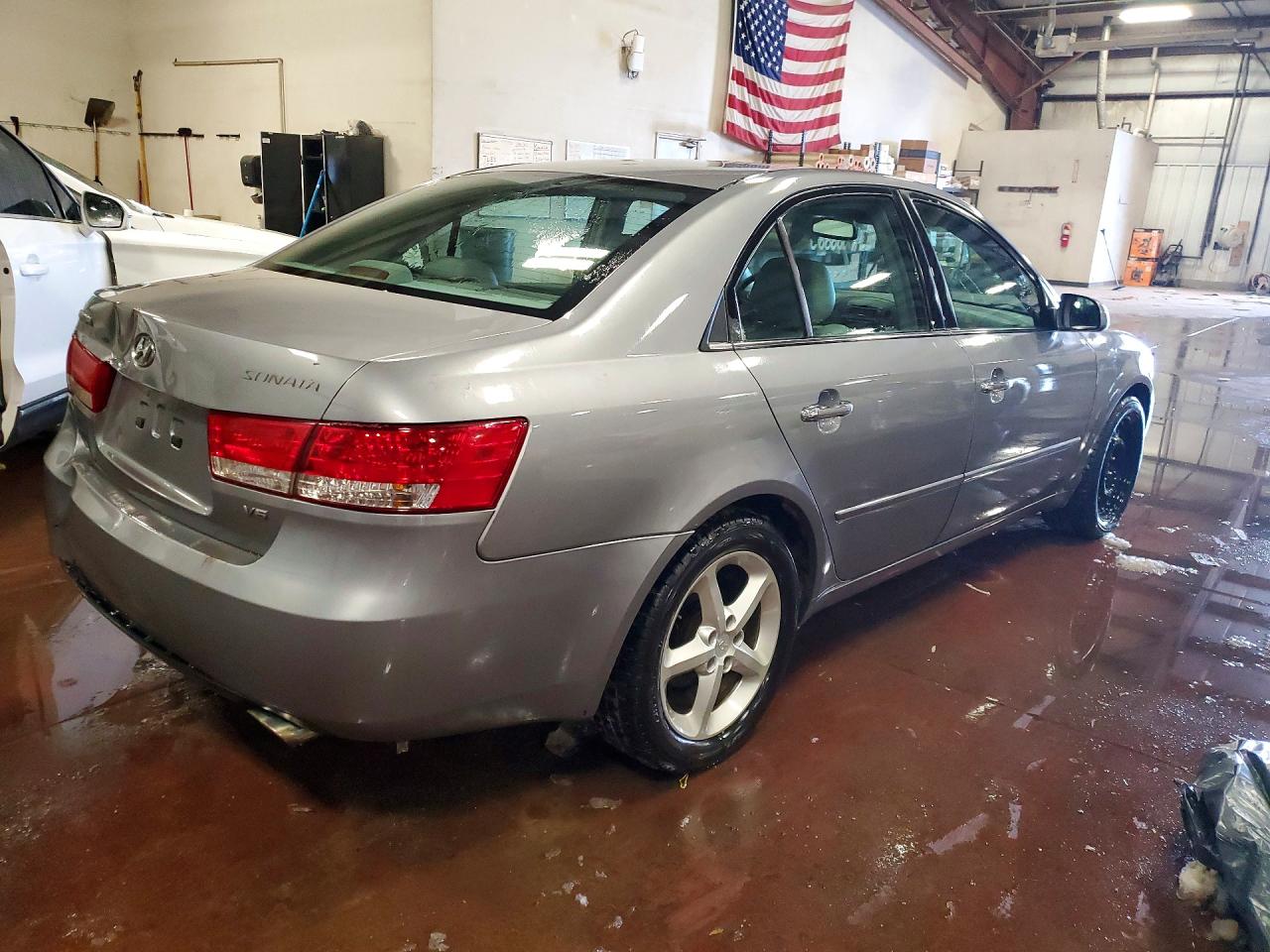 2006 Hyundai Sonata Gls V6 Gray vin: 5NPEU46F16H037227