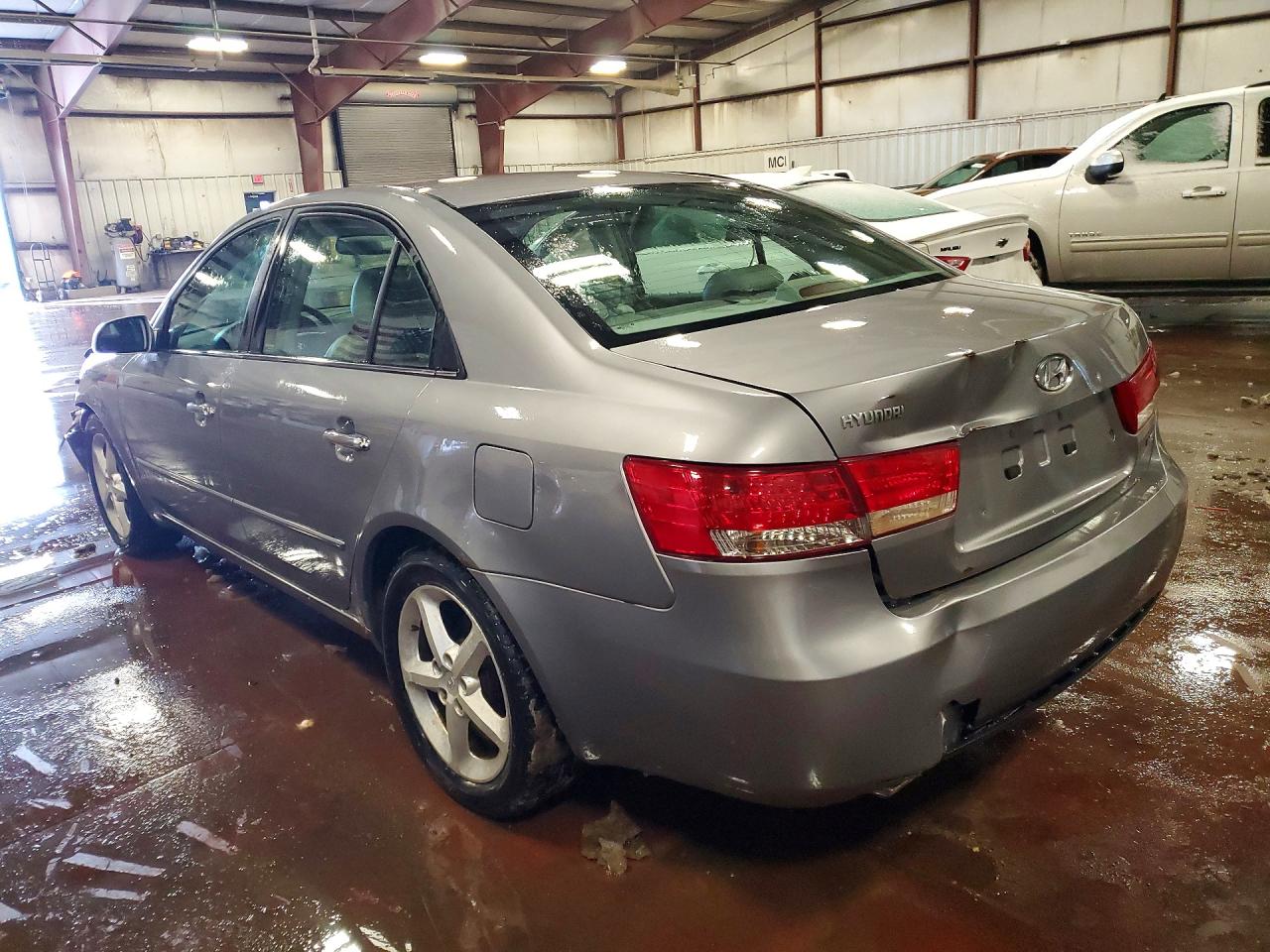 2006 Hyundai Sonata Gls V6 Gray vin: 5NPEU46F16H037227