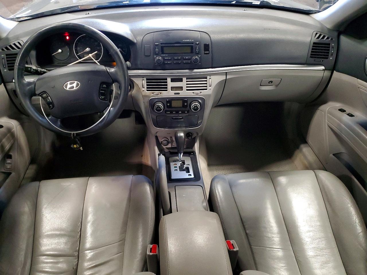 2006 Hyundai Sonata Gls V6 Gray vin: 5NPEU46F16H037227