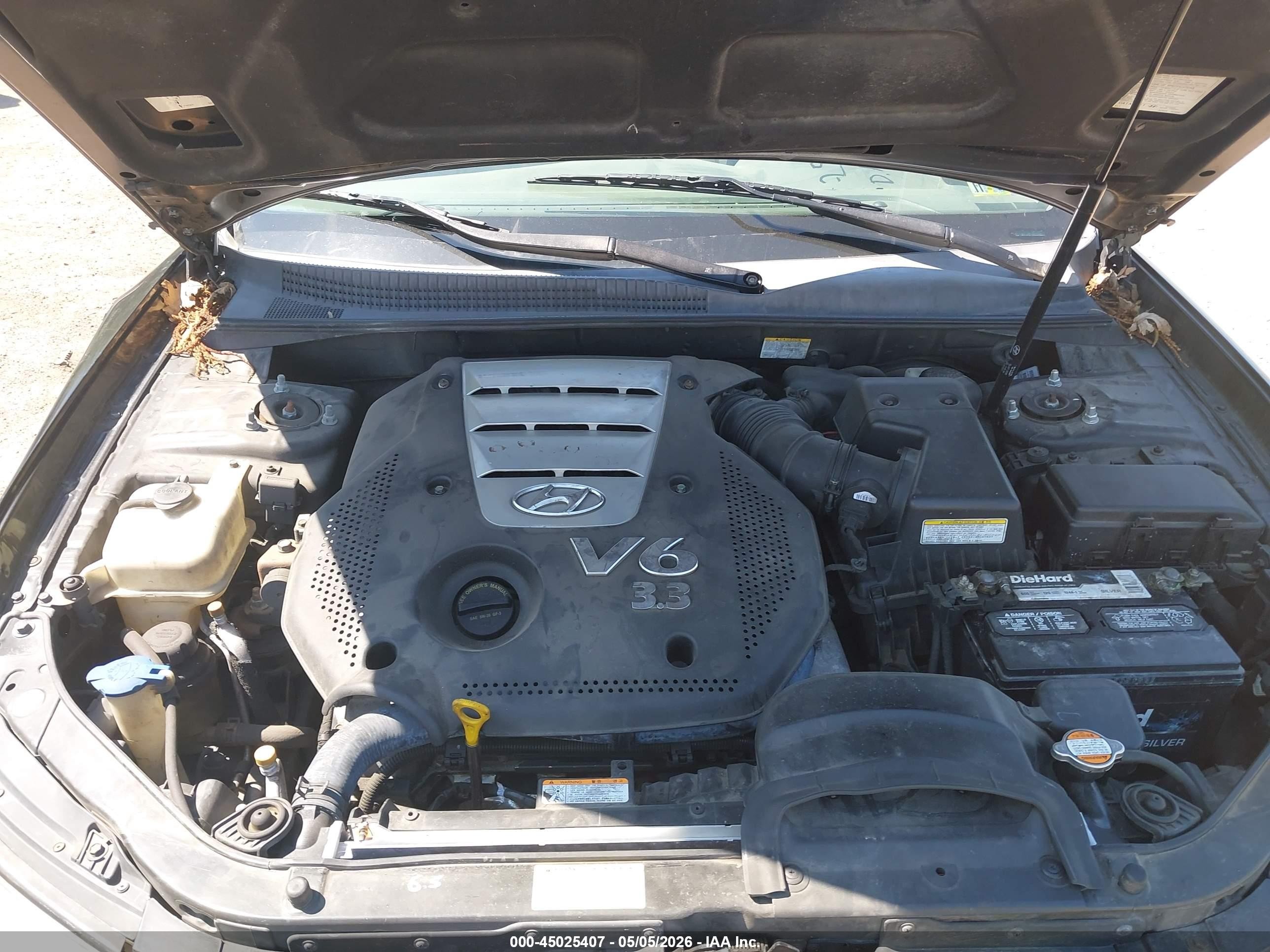 2006 Hyundai Sonata   Black vin: 5NPEU46F16H053122