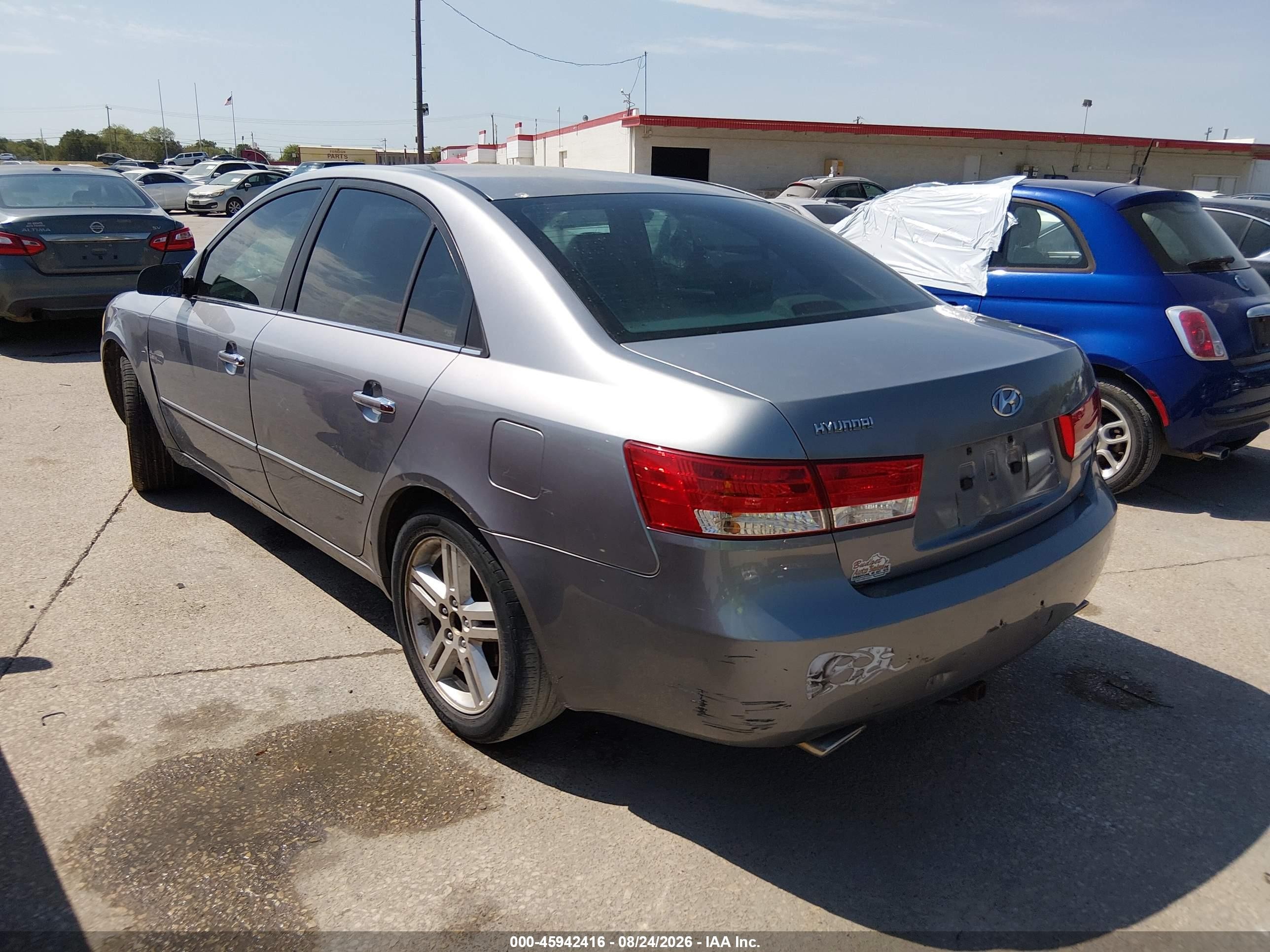 2006 Hyundai Sonata Gls V6/lx V6 Фиолетовый vin: 5NPEU46F16H075752