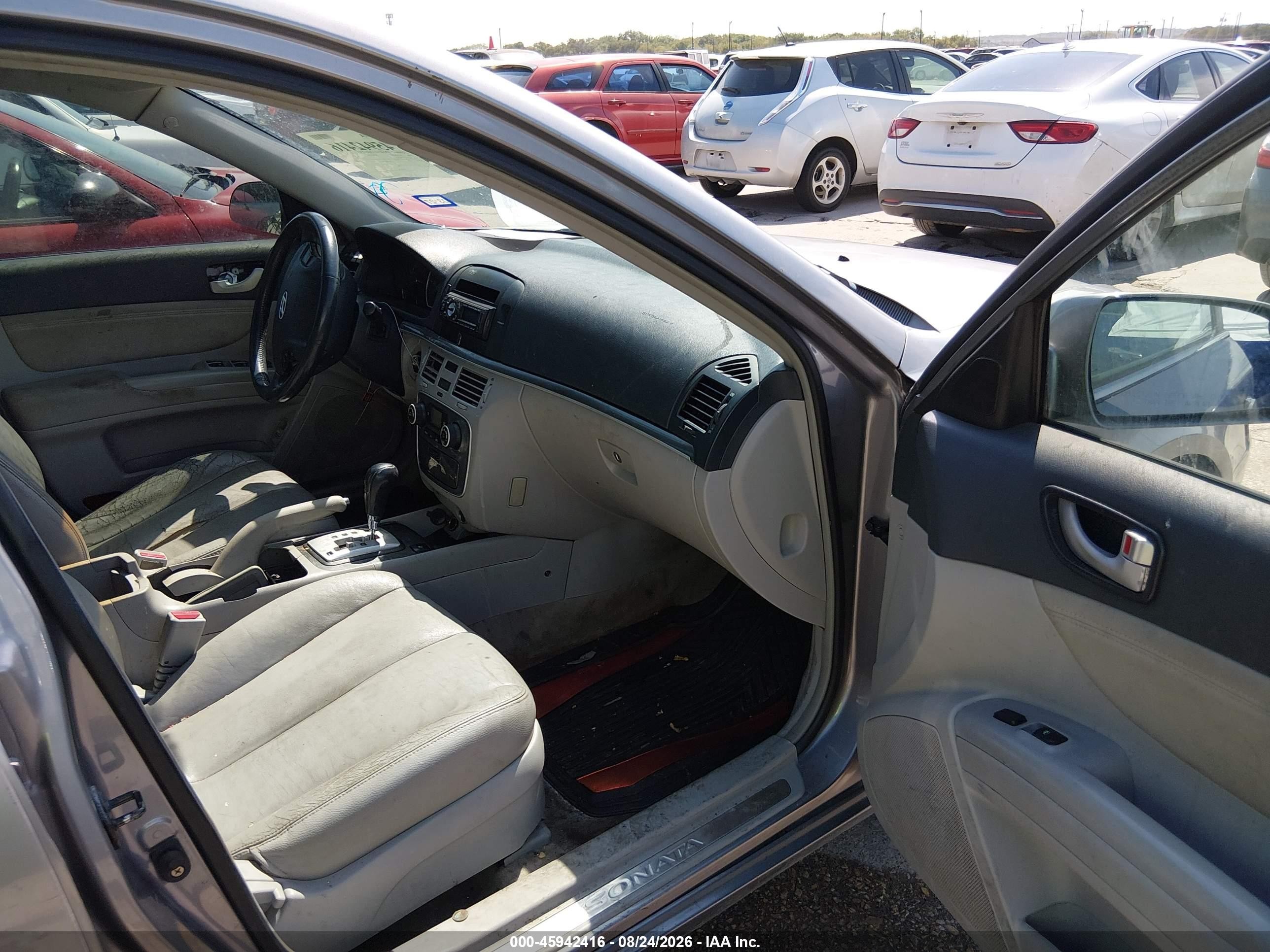 2006 Hyundai Sonata Gls V6/lx V6 Фиолетовый vin: 5NPEU46F16H075752