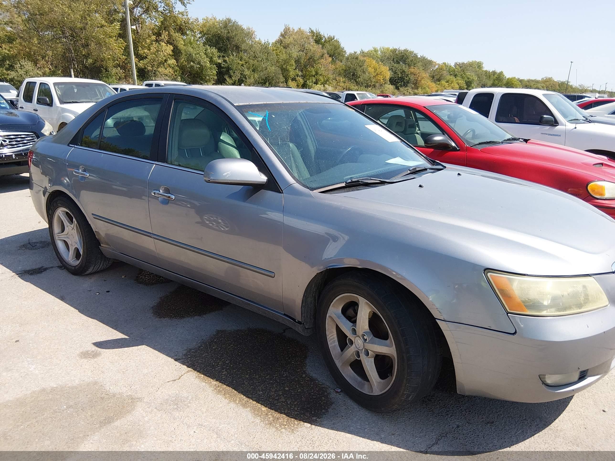 2006 Hyundai Sonata Gls V6/lx V6 Фиолетовый vin: 5NPEU46F16H075752