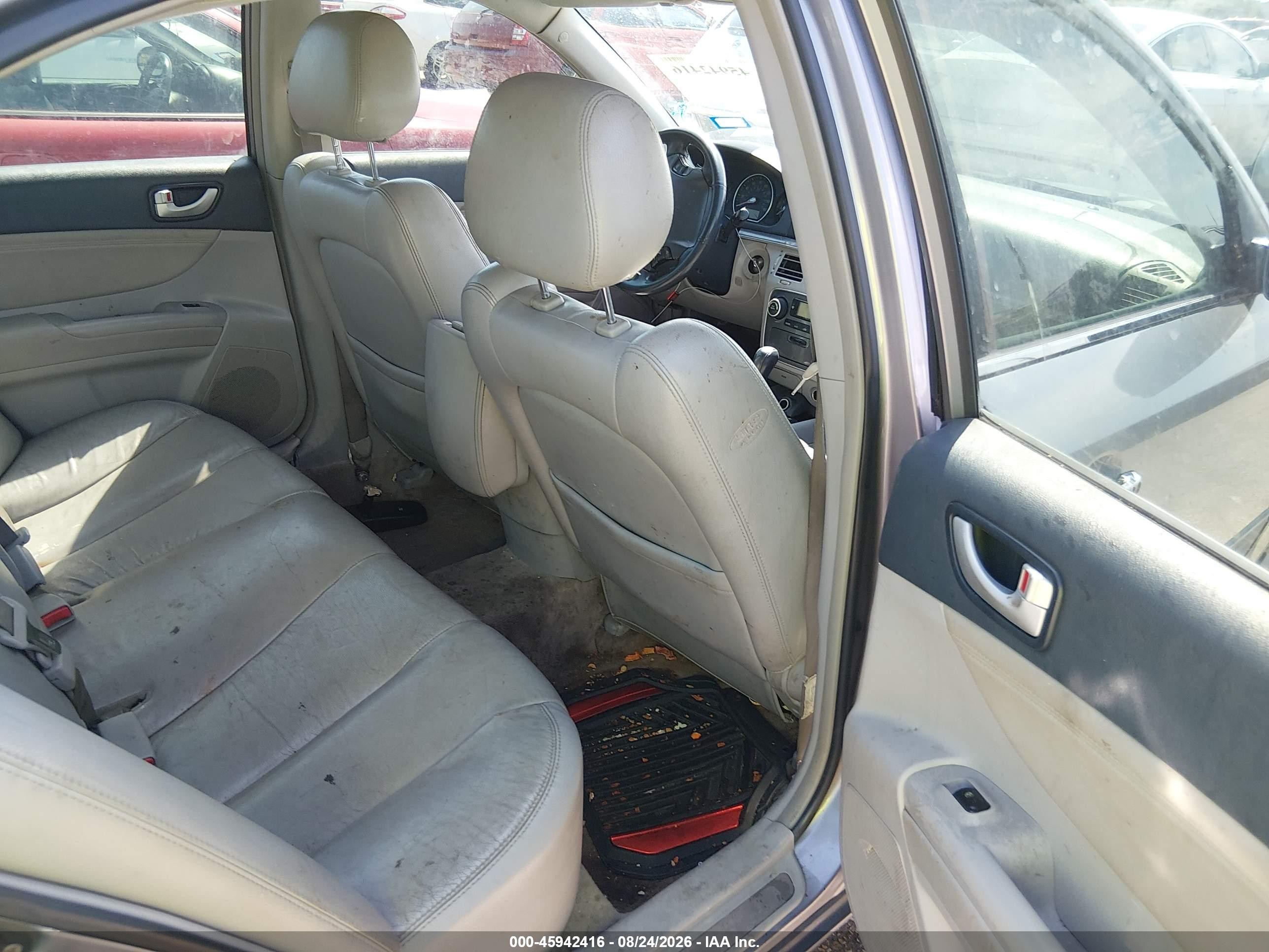 2006 Hyundai Sonata Gls V6/lx V6 Фиолетовый vin: 5NPEU46F16H075752